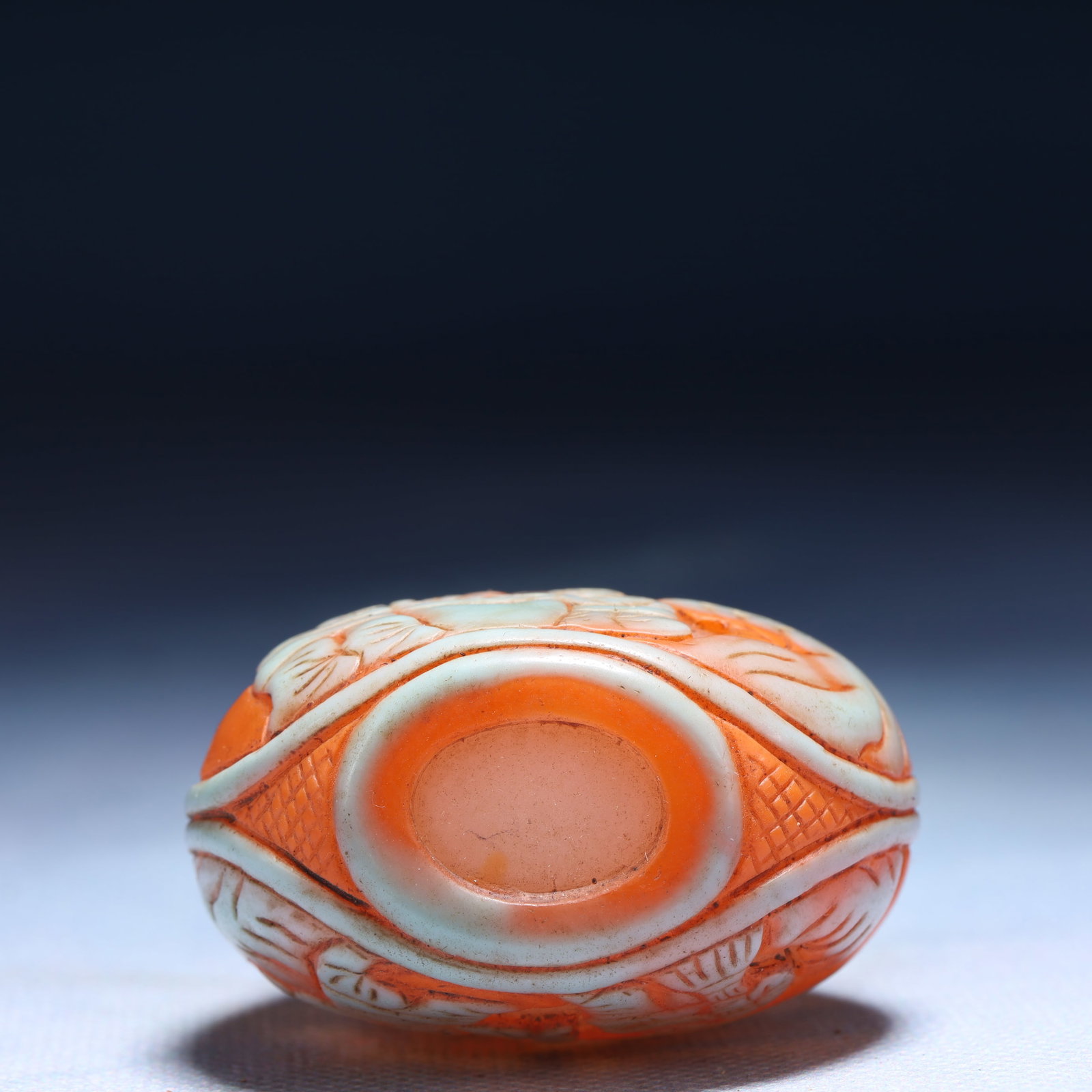 An Exquisite Glass Landscape and Figure Pattern Snuff Bottle - 8