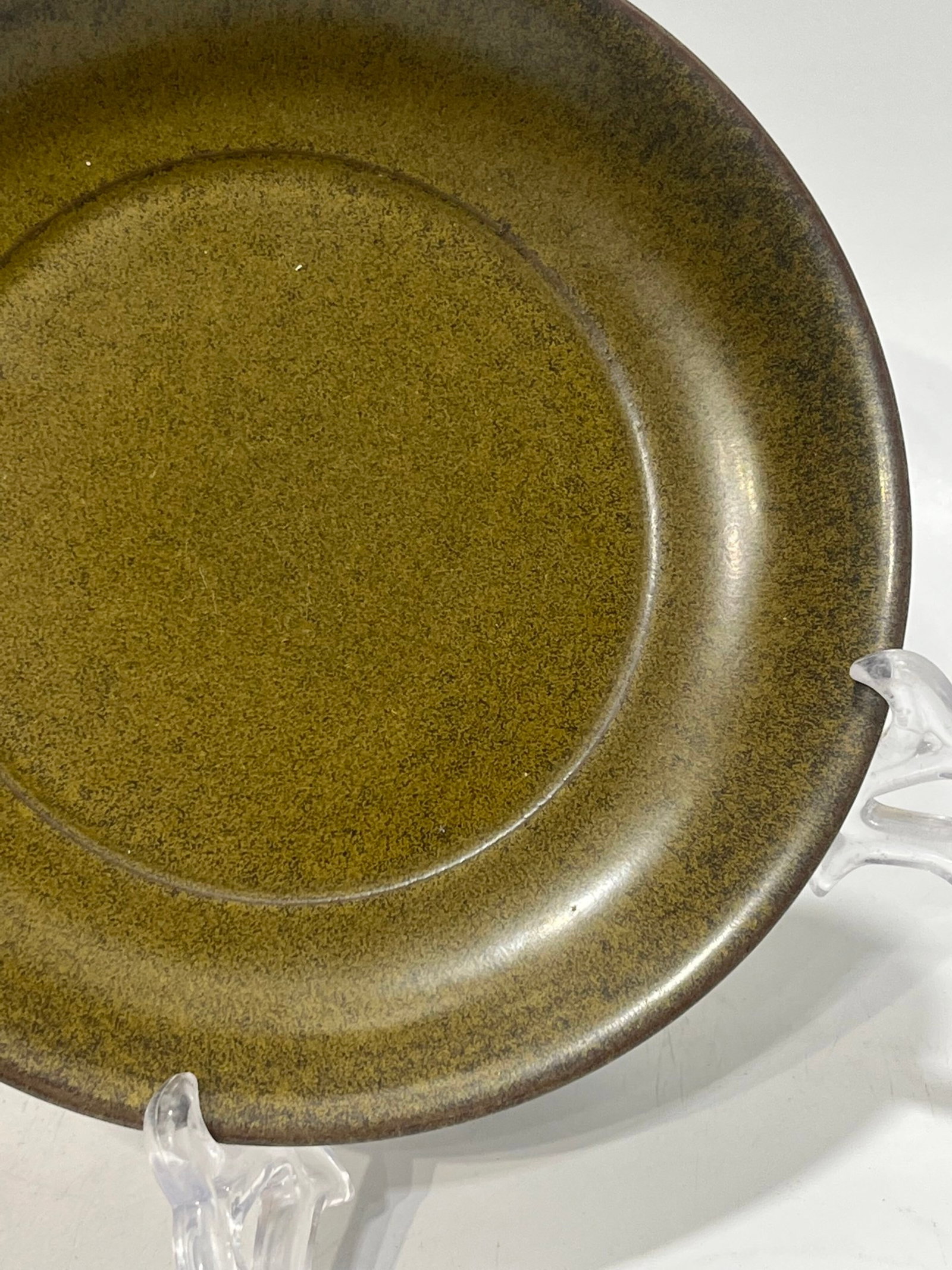 An Exquisite Teadust Glazed Plate - 4