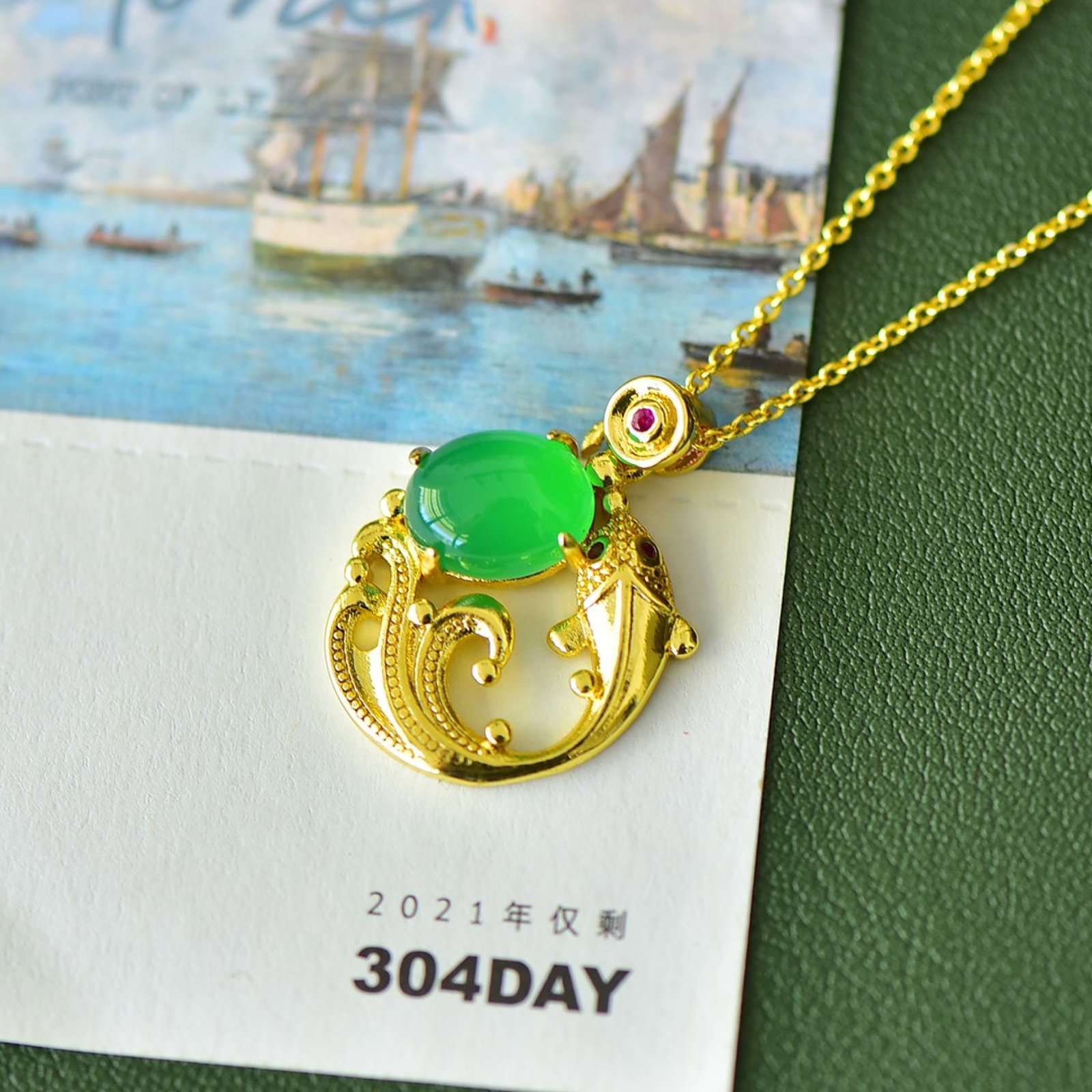 An Exquisite Pendant,Inlaid Diamond - 3