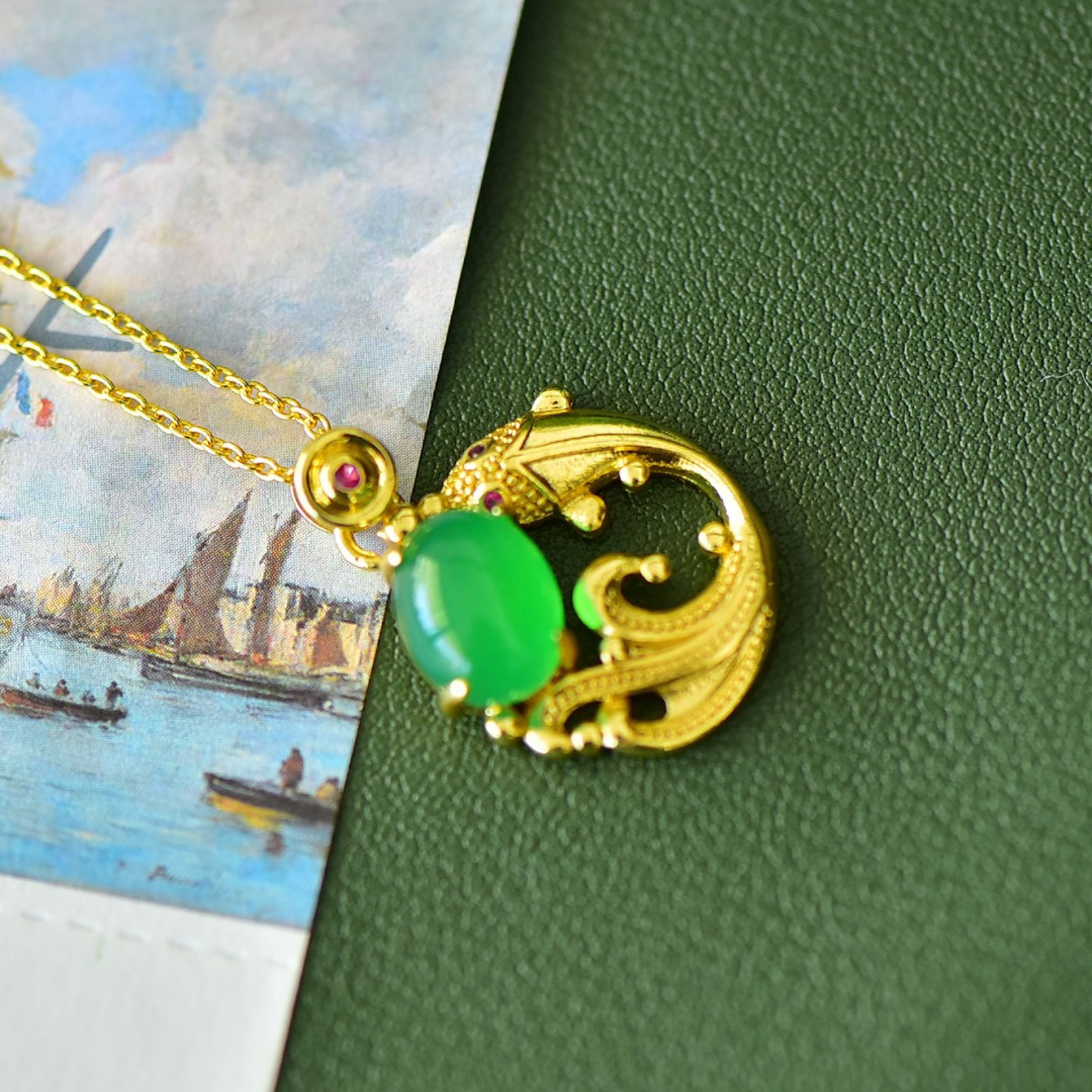 An Exquisite Pendant,Inlaid Diamond - 4