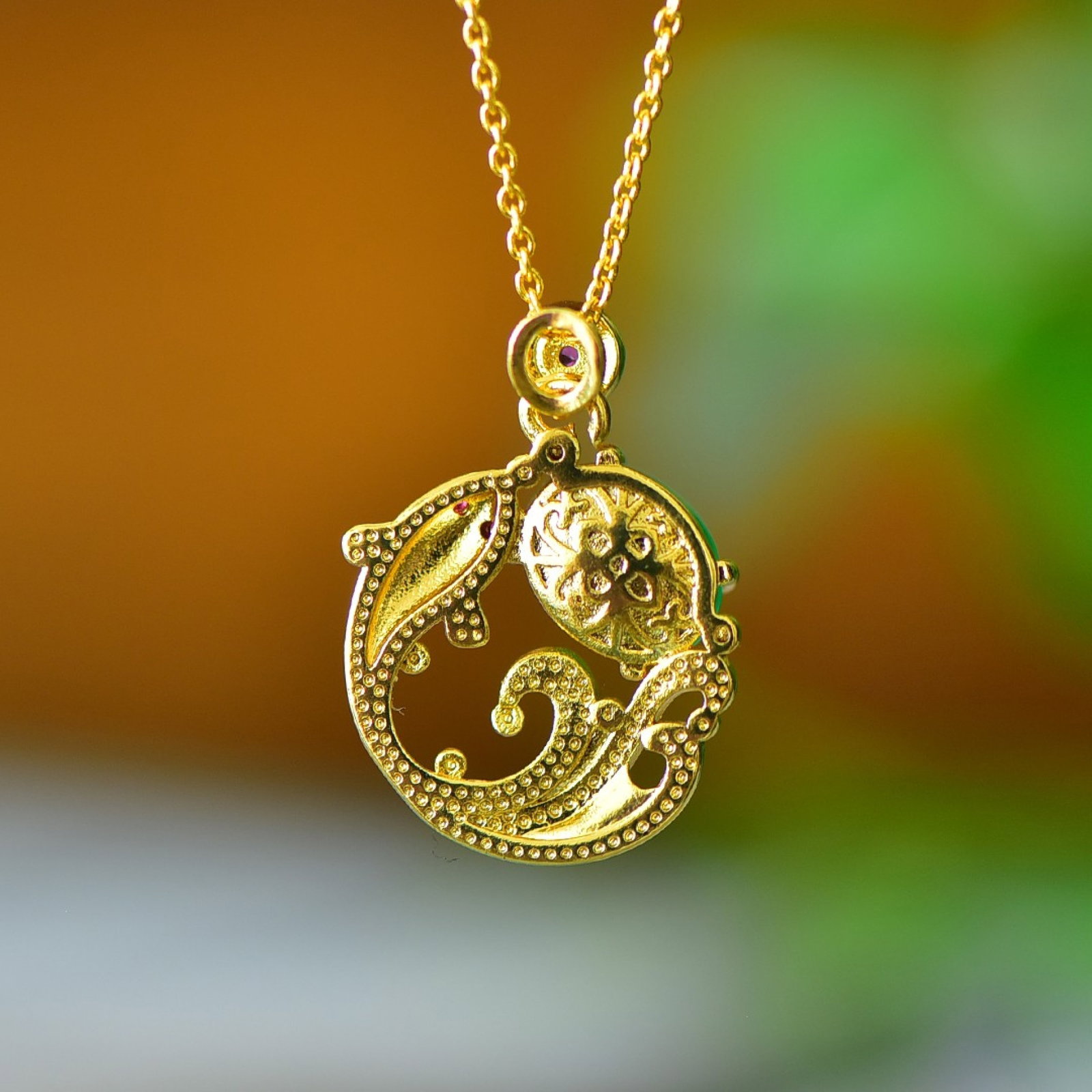 An Exquisite Pendant,Inlaid Diamond - 5