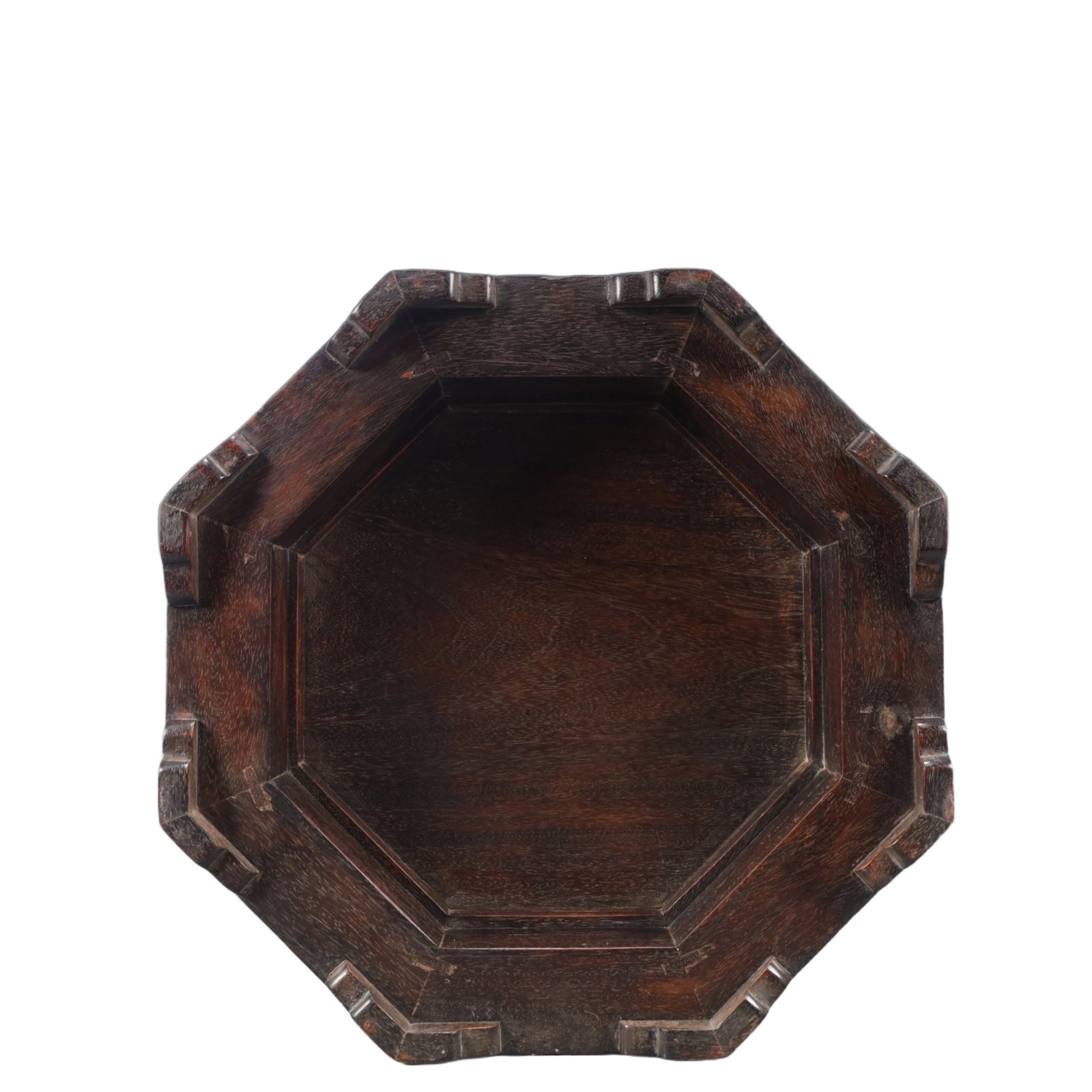 A Huge Zitanwood Lotus Pattern Niche - 8