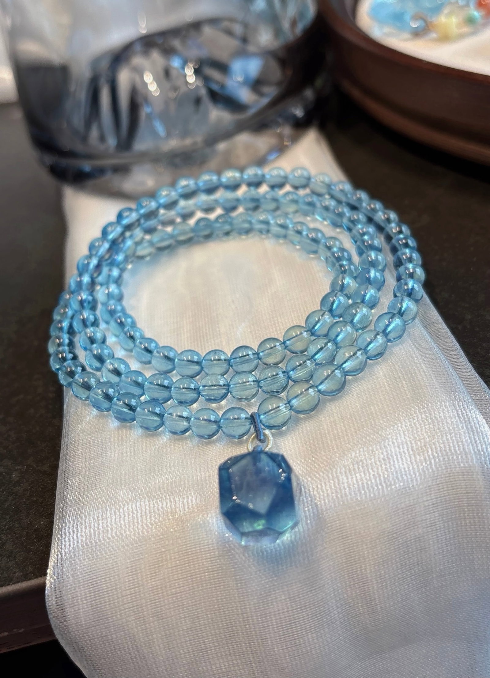 An Exquisite Aquamarine Bracelets - 3