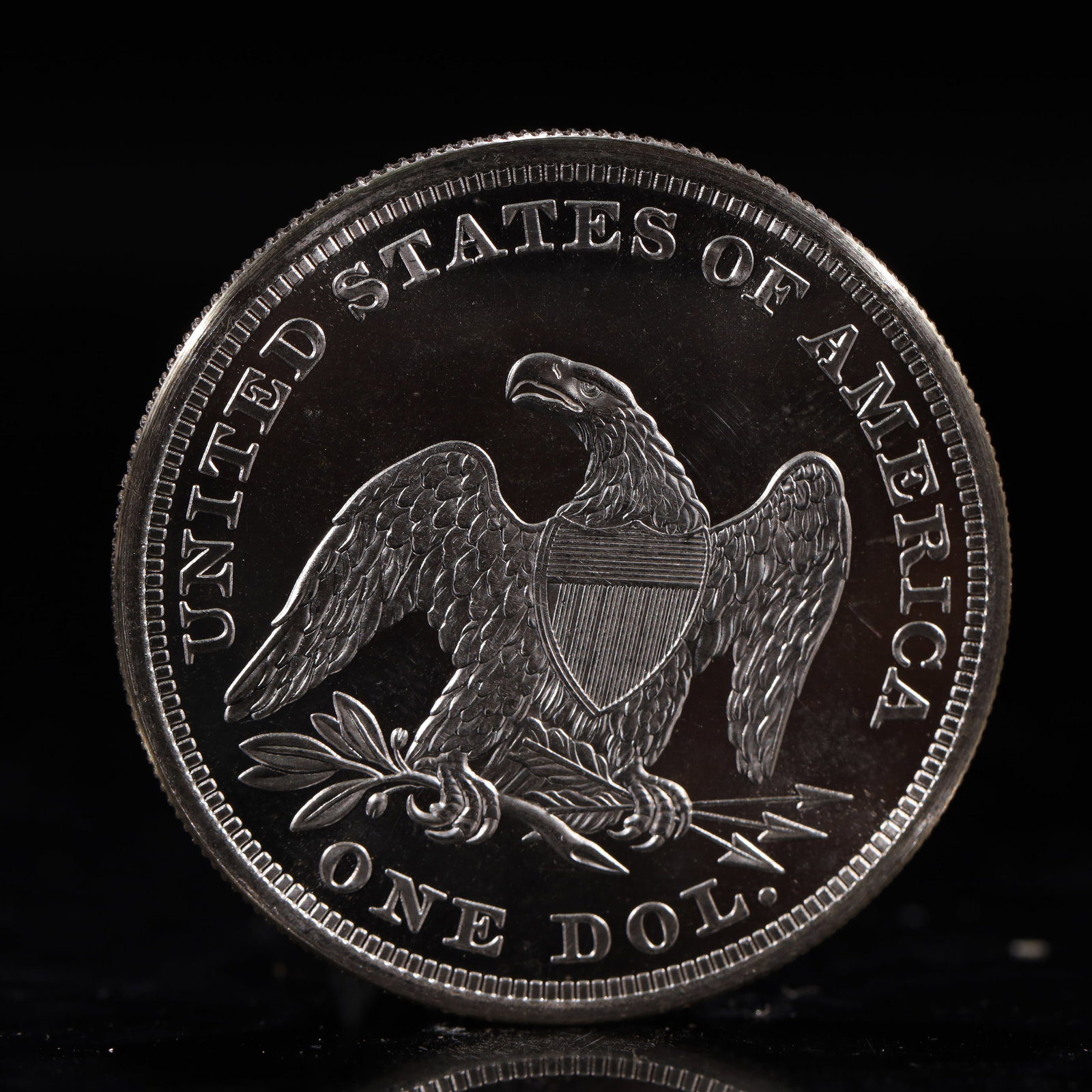 USA One Dollar 1849 Coin - 2