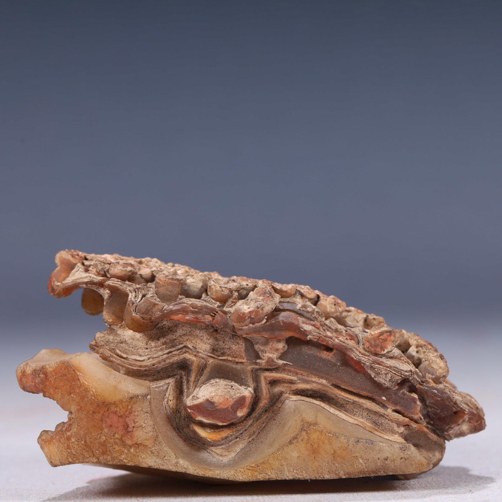 An Exquisite Stone Rockery Ornament,With Base - 7