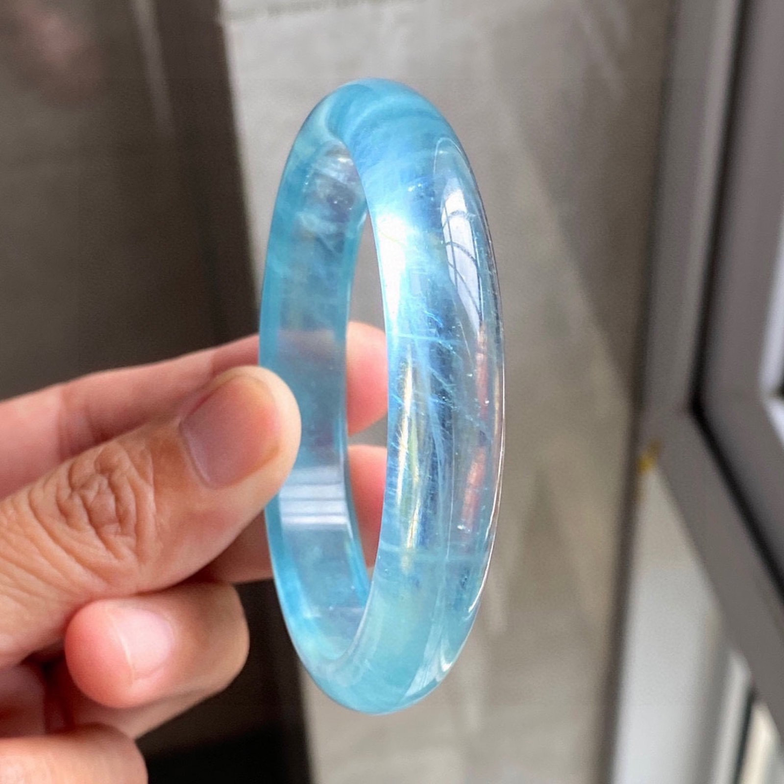 An Exquisite Aquamarine Bracelets - 7