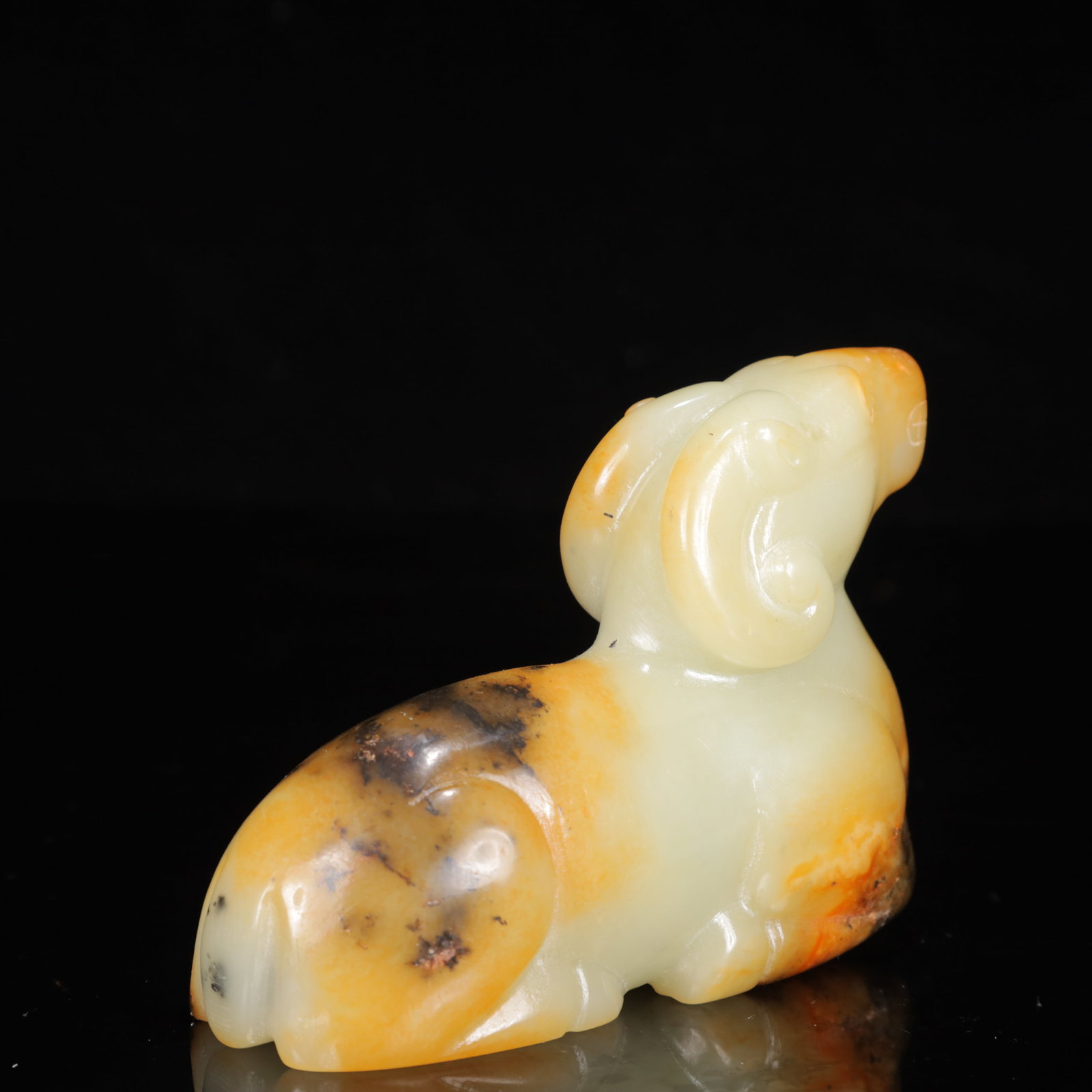 An Exquisite White Jade Sheep Ornament - 7