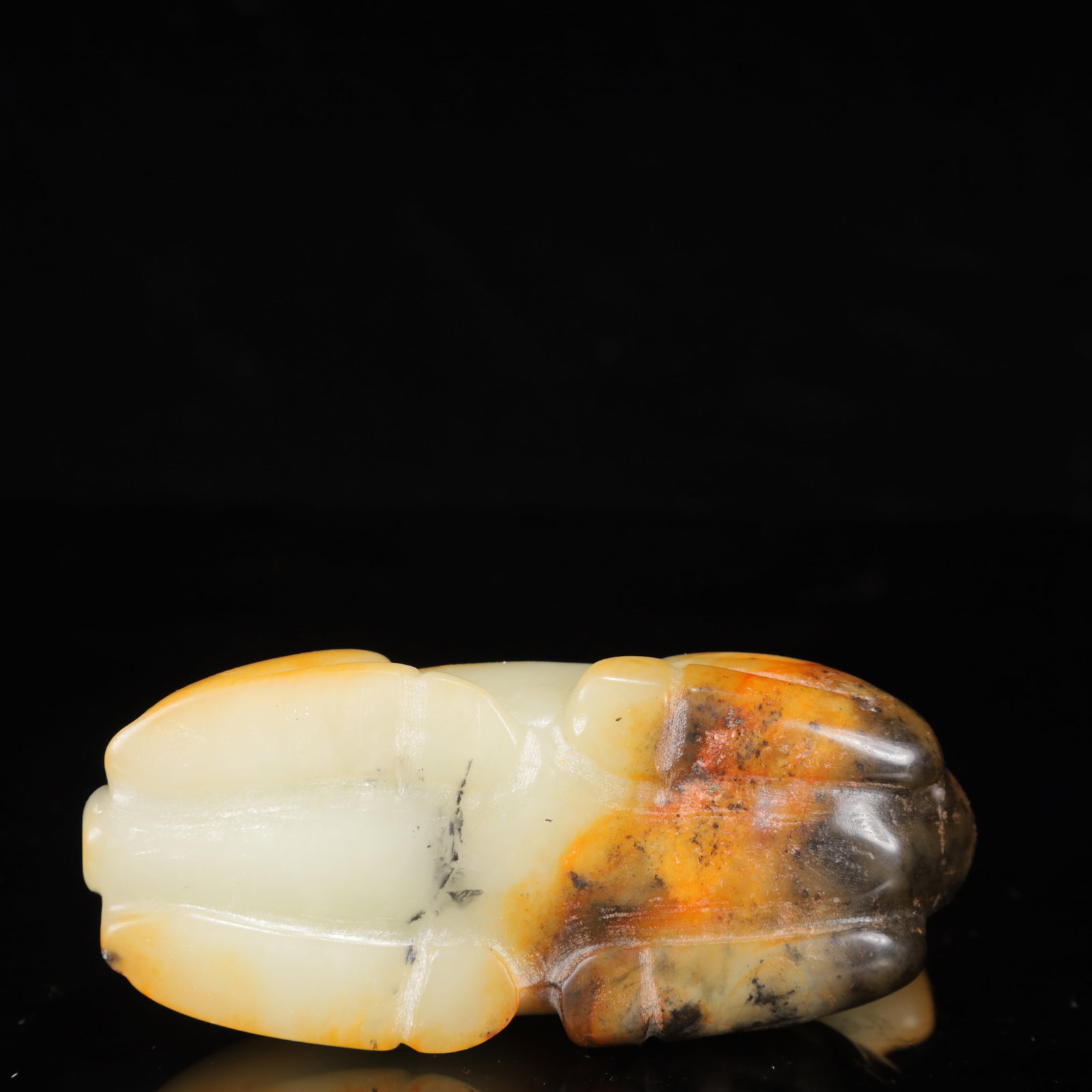 An Exquisite White Jade Sheep Ornament - 9