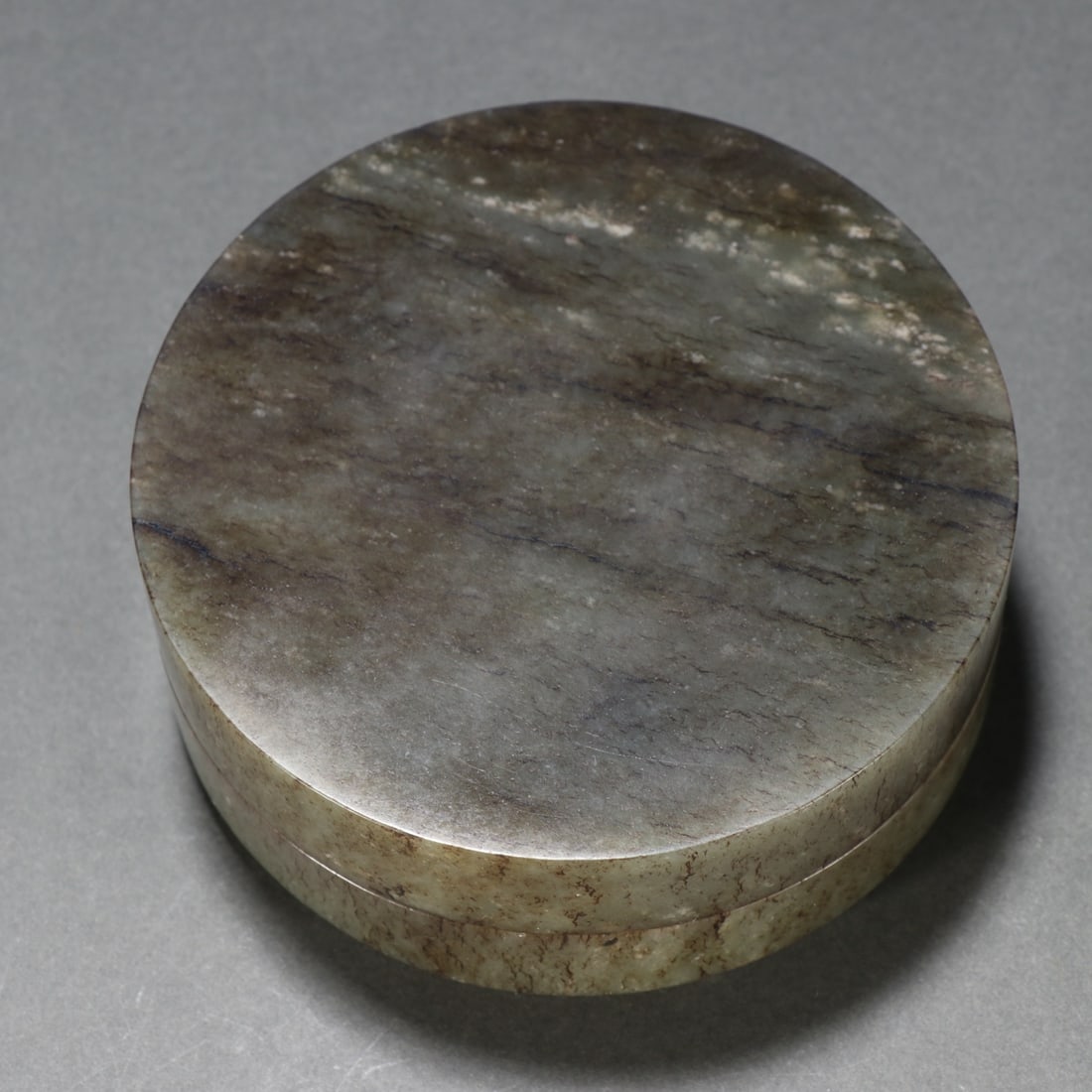 An Exquisite White Jade Chi-Dragon Pattern Cover Box - 7