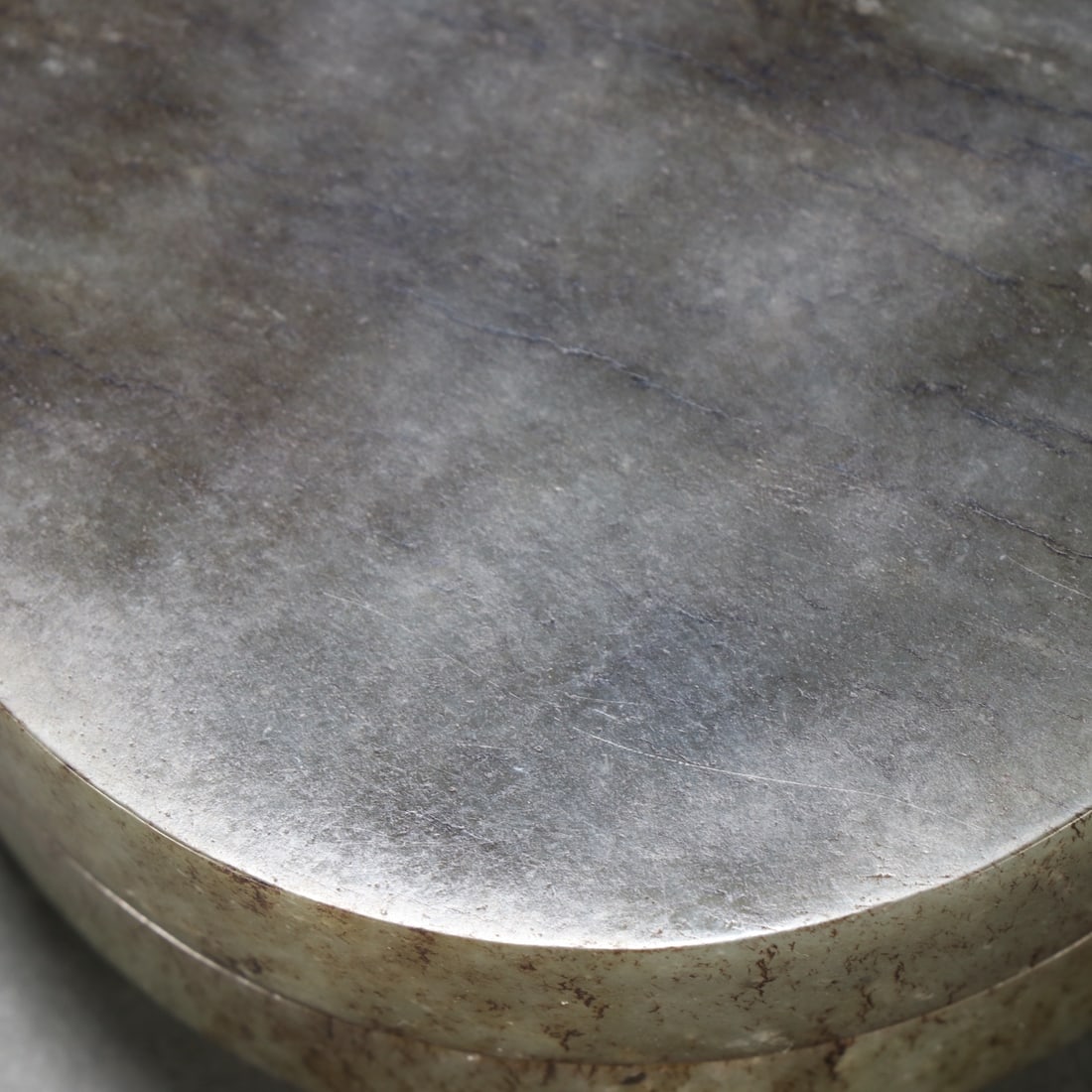 An Exquisite White Jade Chi-Dragon Pattern Cover Box - 8