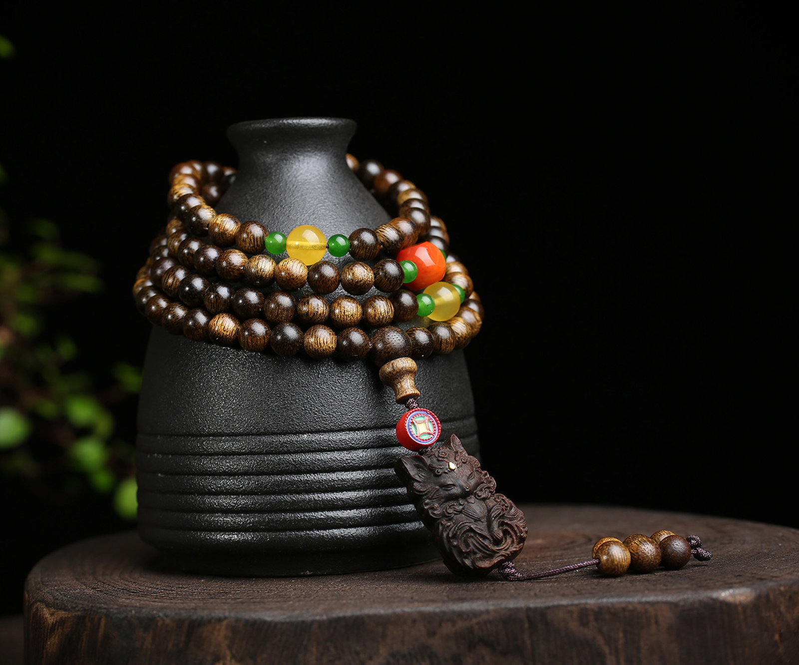An Exquisite Eaglewood Bracelets - 6