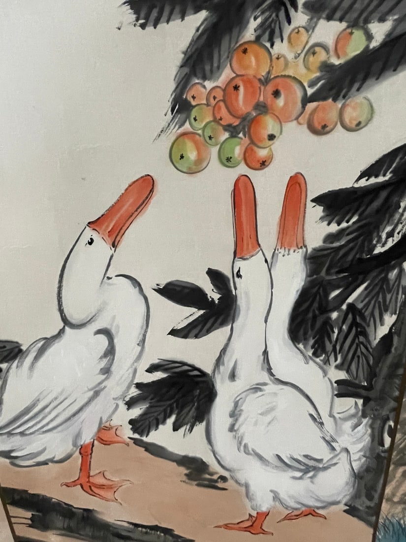 A Set of Chinese Ink Painting of Animal on Paper,Xu Beihong - 10
