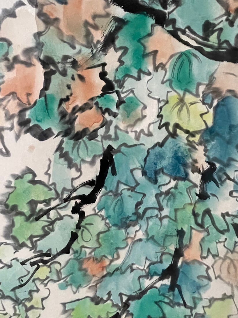 A Set of Chinese Ink Painting of Animal on Paper,Xu Beihong - 5