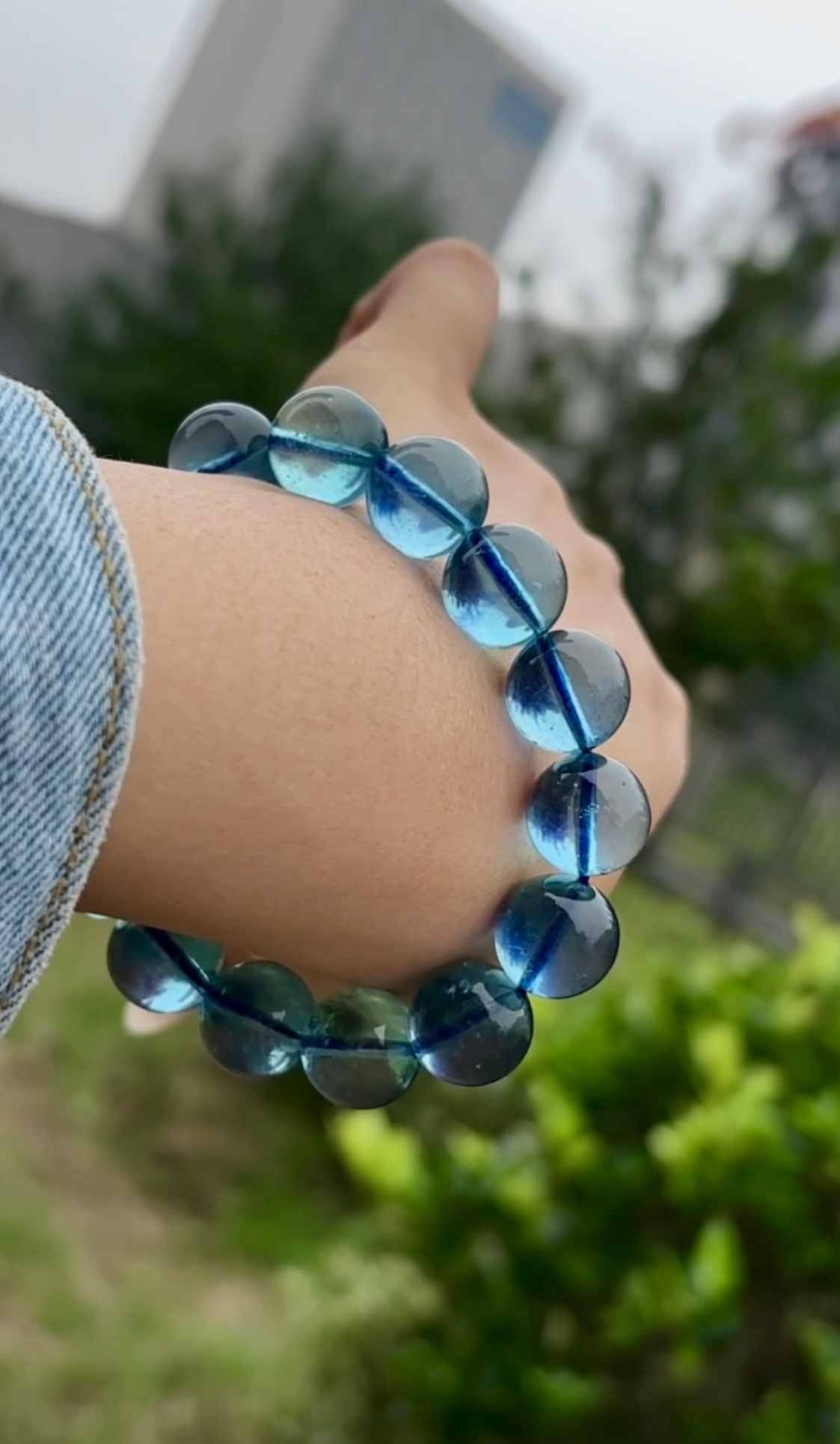 An Exquisite Aquamarine Bracelets - 4