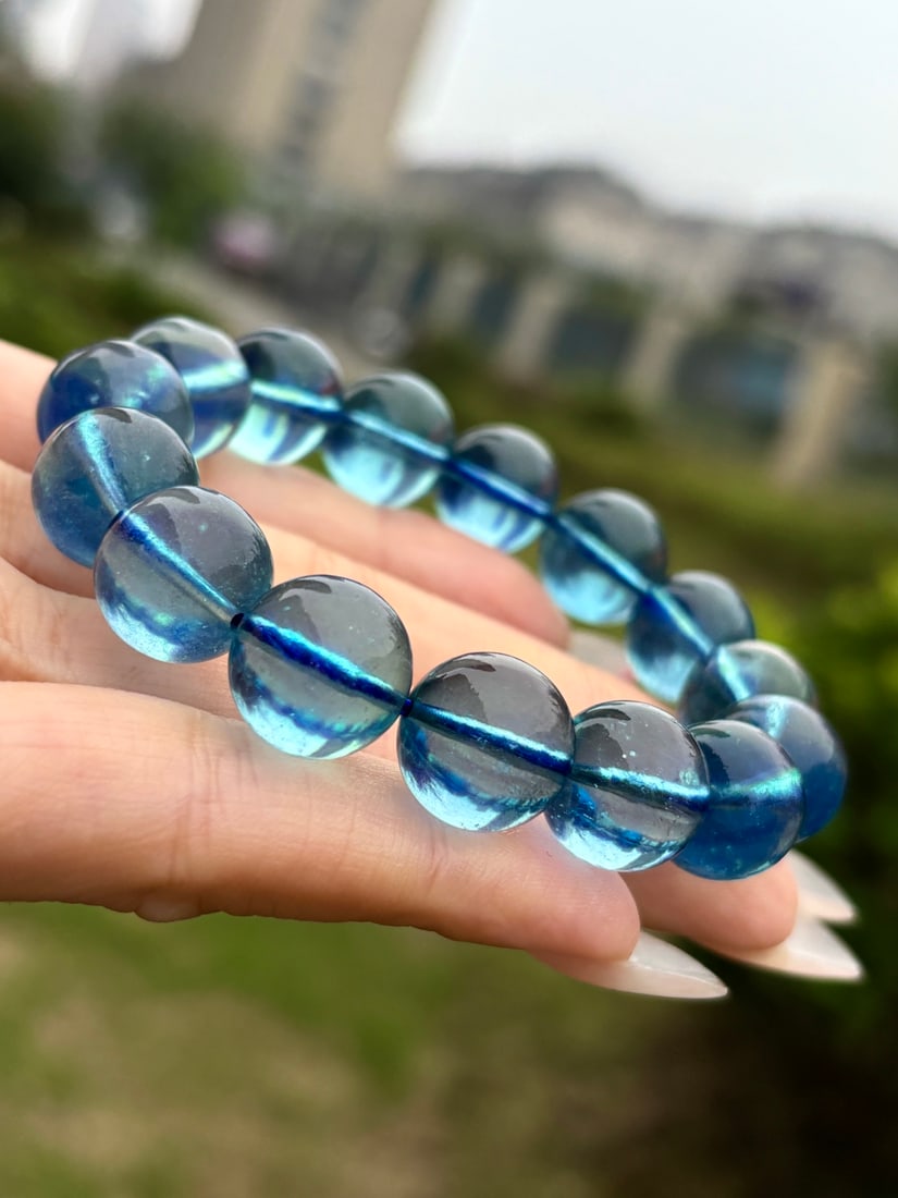 An Exquisite Aquamarine Bracelets - 6