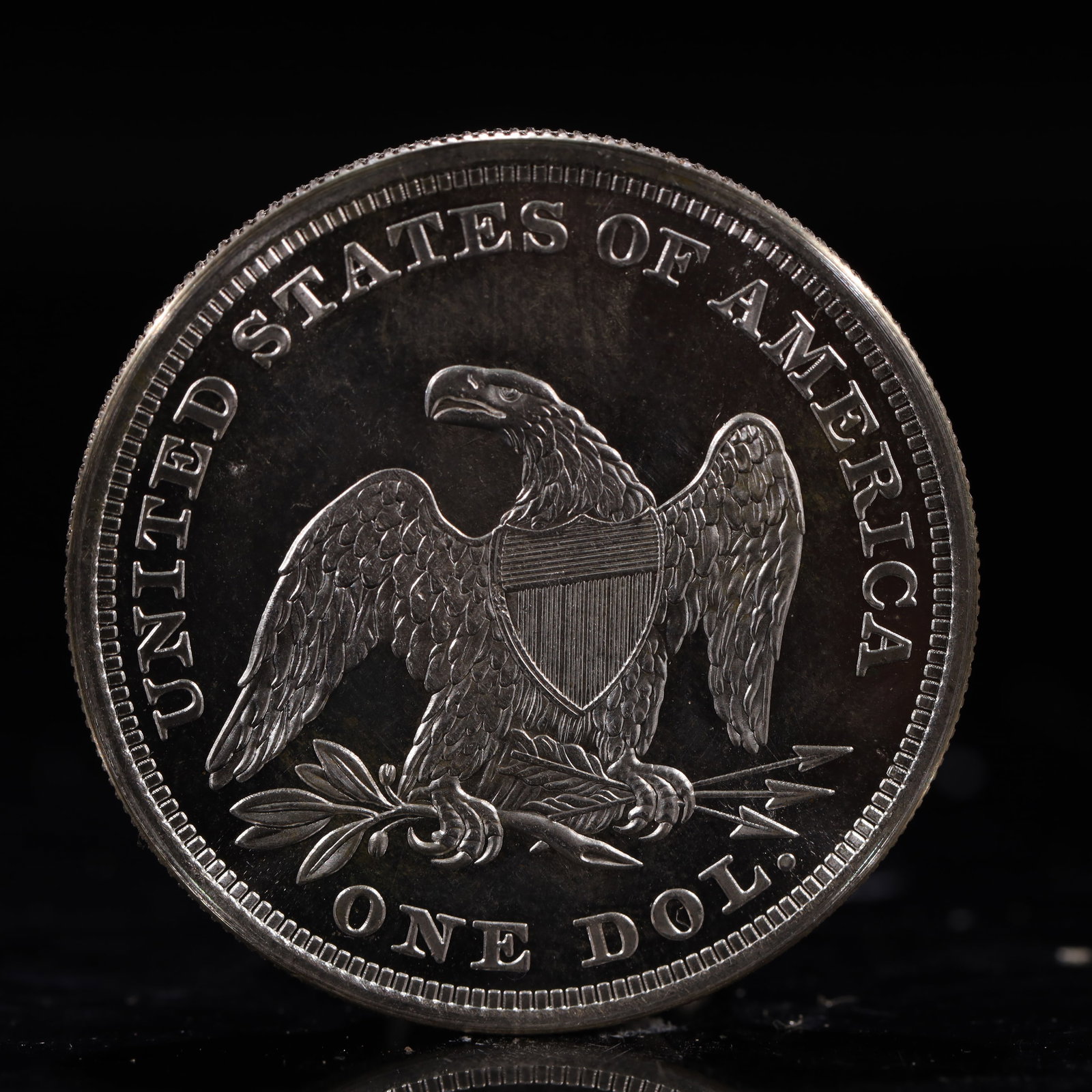 USA One Dollar 1849 Coin - 2