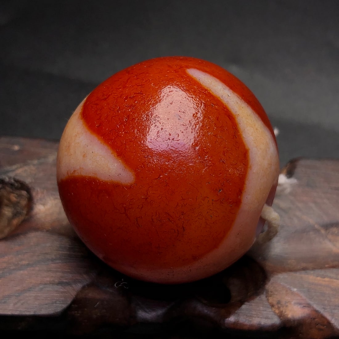 An Exquisite Dzi Bead Pendant - 6