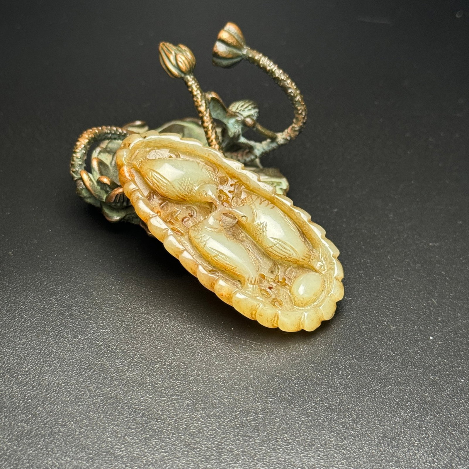 An Exquisite White Jade Bird Pattern Pendant - 3
