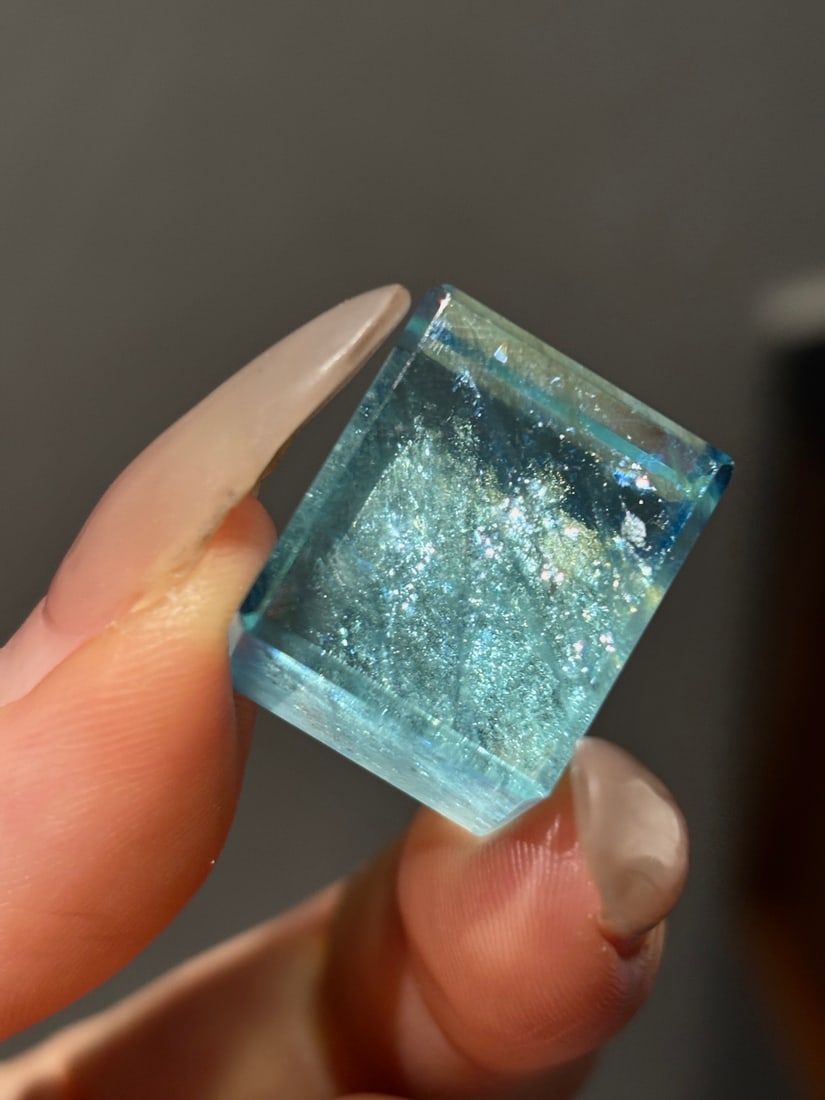 An Exquisite Aquamarine Pendant - 6