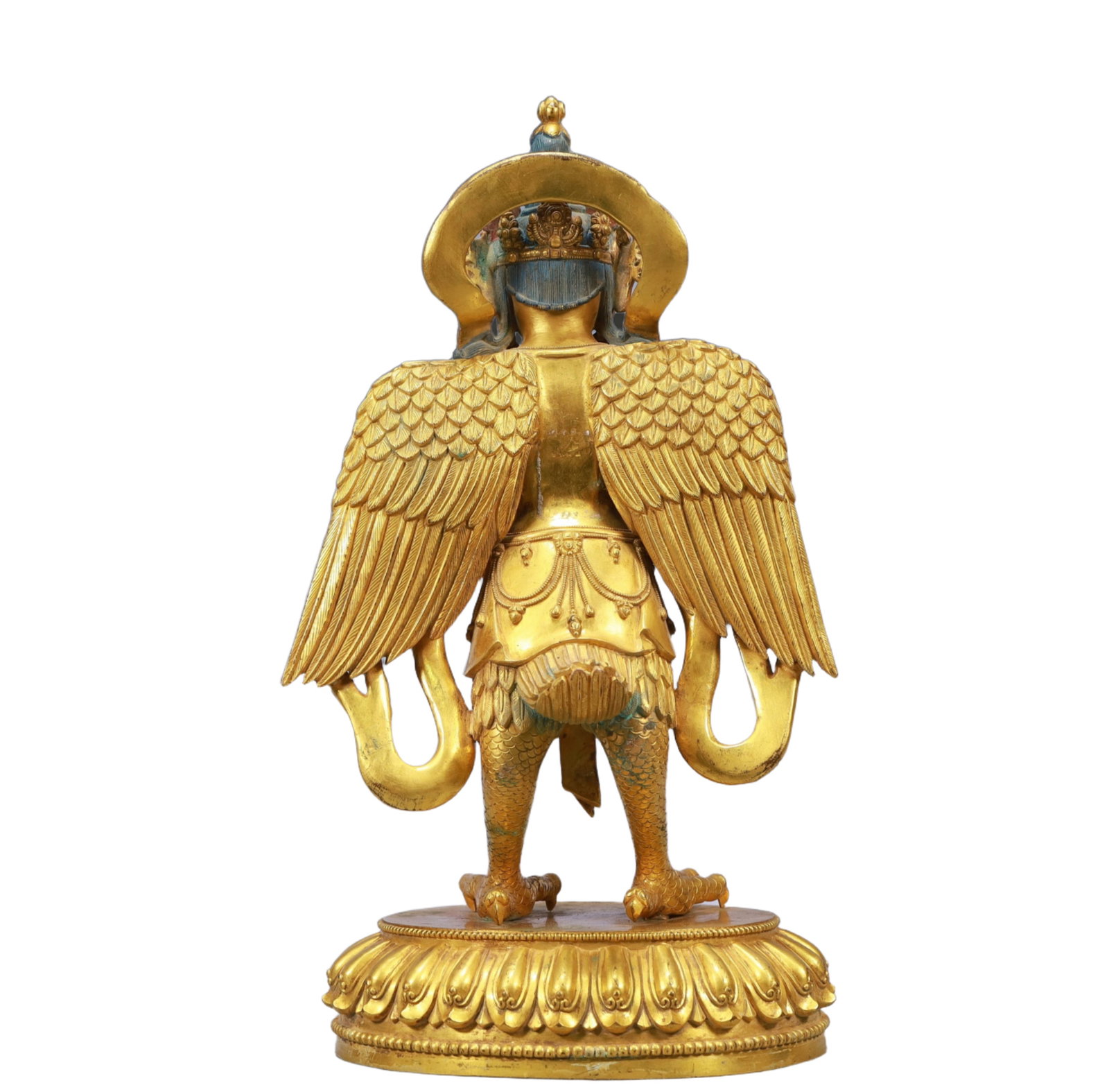 A Pair of SolemnGilt Bronze Statue of Avalokitesvaras - 16