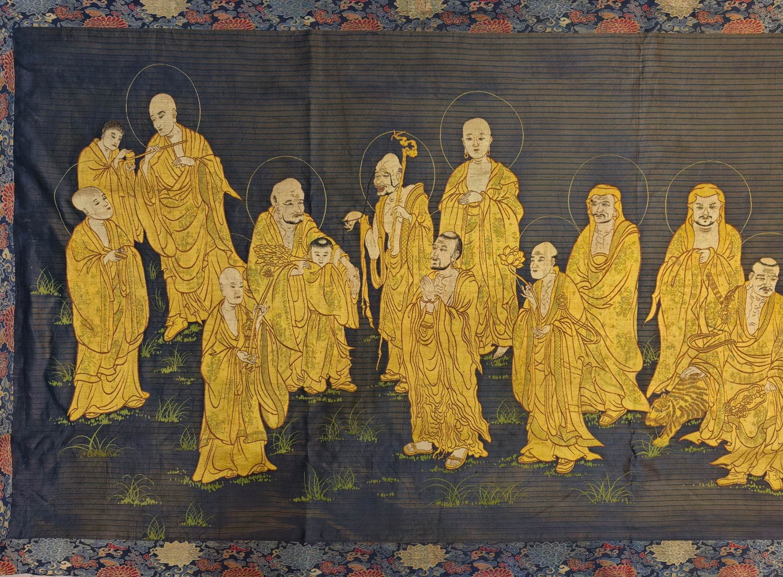 An exquisite kesi of the Eighteen Arhats - 3