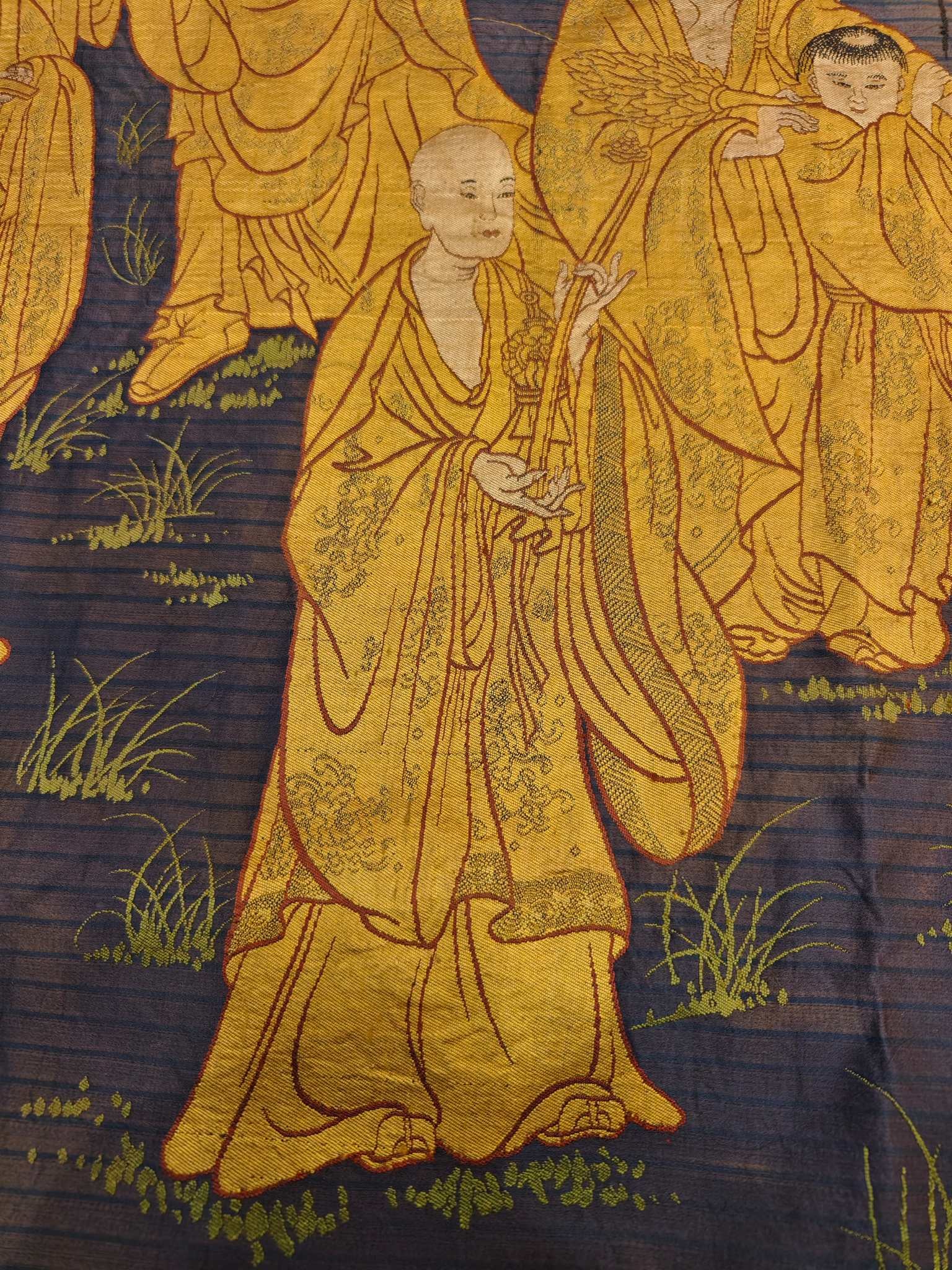 An exquisite kesi of the Eighteen Arhats - 5
