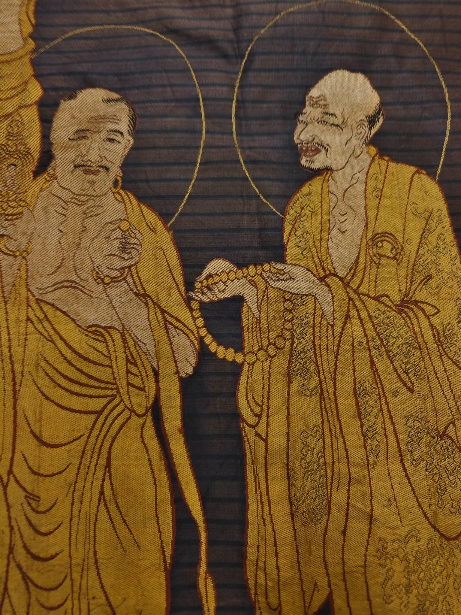An exquisite kesi of the Eighteen Arhats - 9