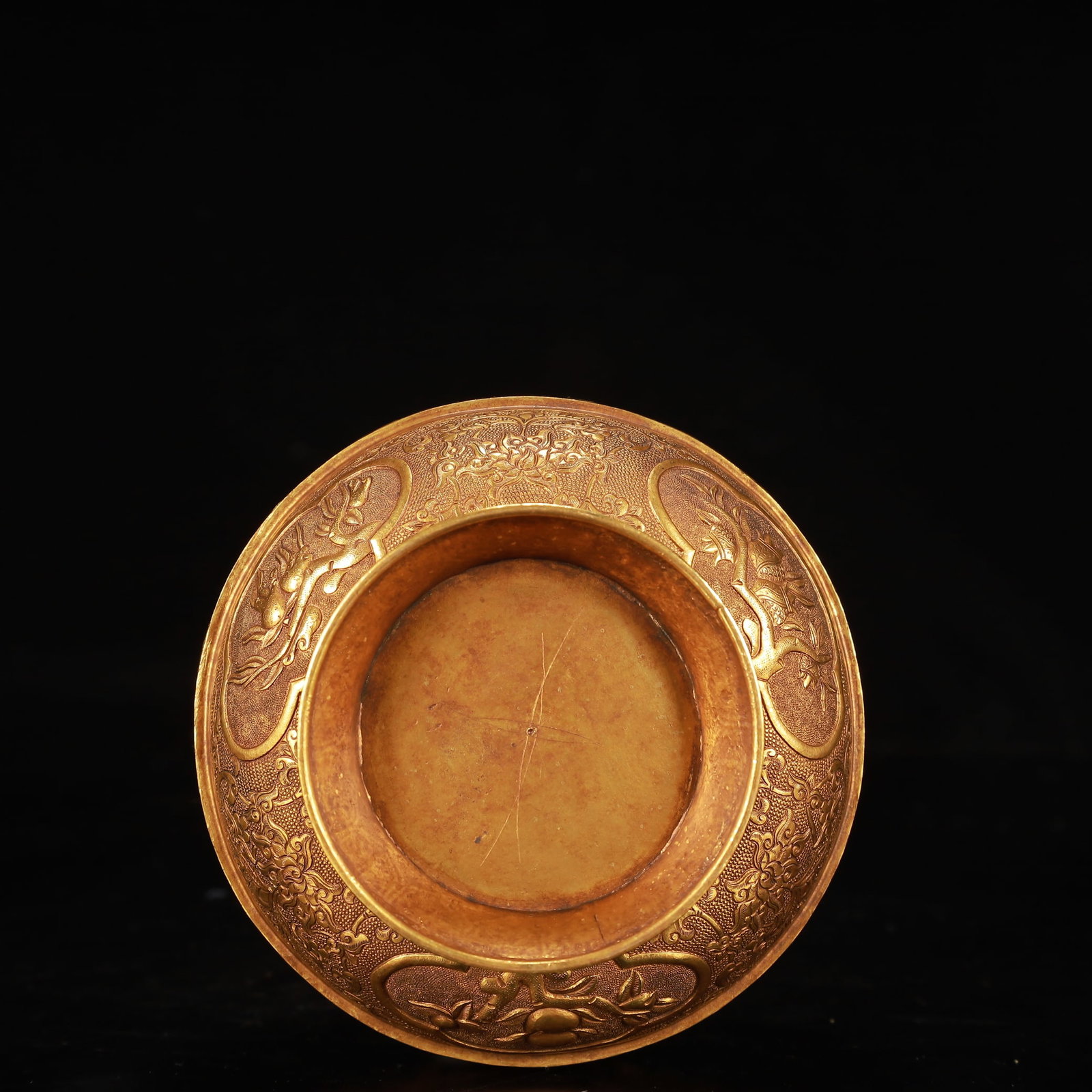An Exquisite Gilt Bronze Flower Eight Treasures Pattern Censer - 10