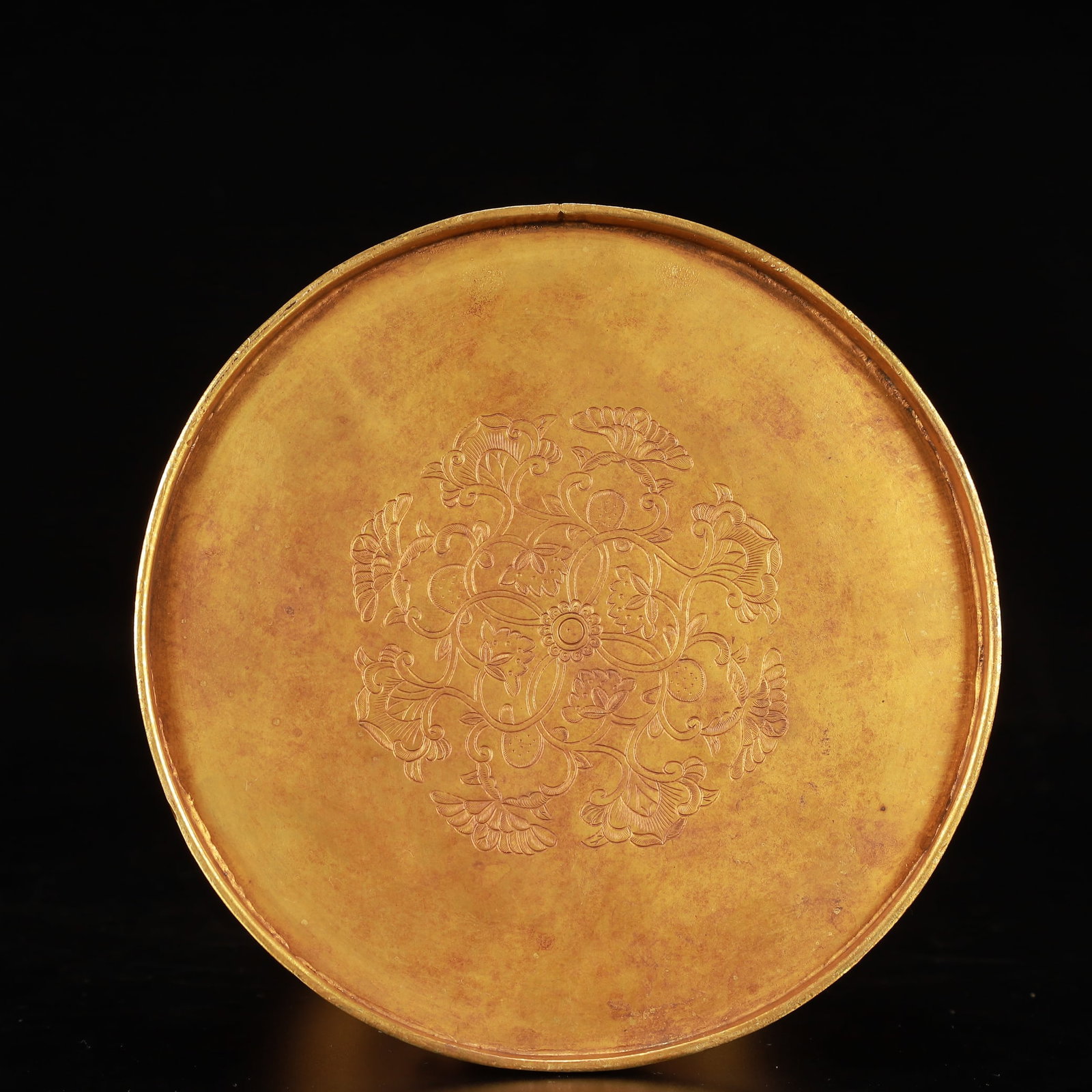 An Exquisite Gilt Bronze Flower Eight Treasures Pattern Censer - 12