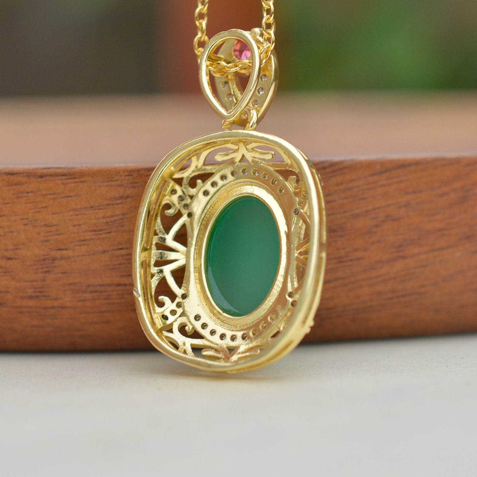 An Exquisite Pendant,Inlaid Diamond - 5