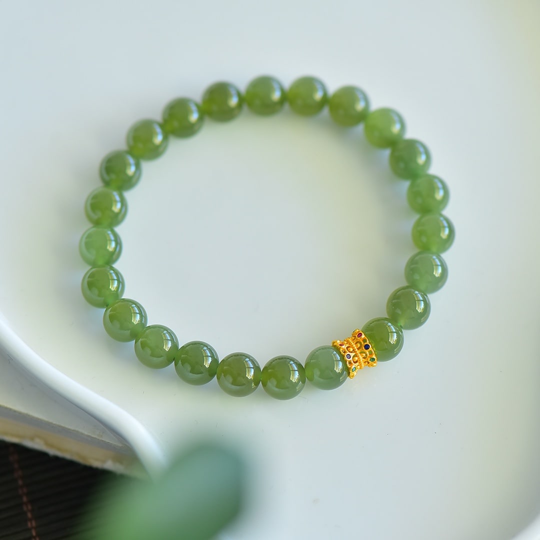 An Exquisite Jasper Bracelets - 3
