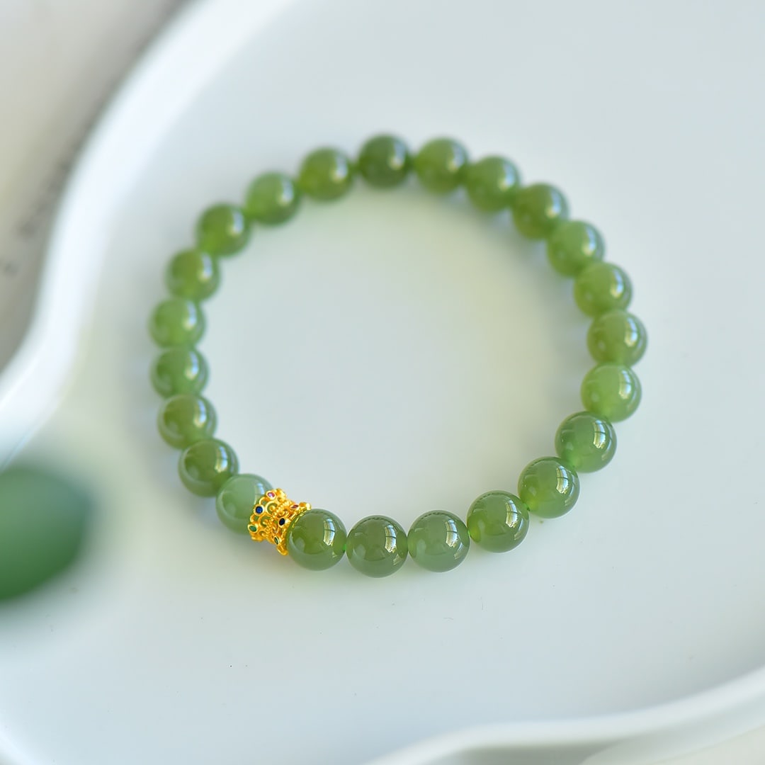 An Exquisite Jasper Bracelets - 4