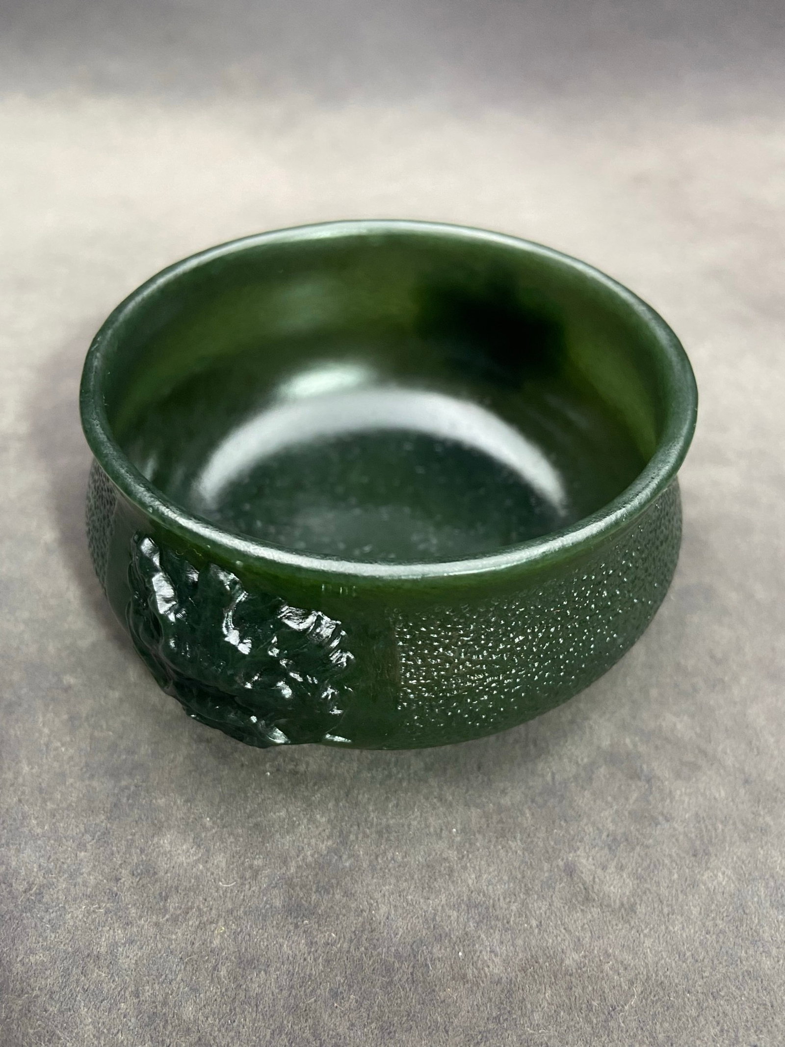 An Exquisite Jasper Lion-Ears Censer - 2