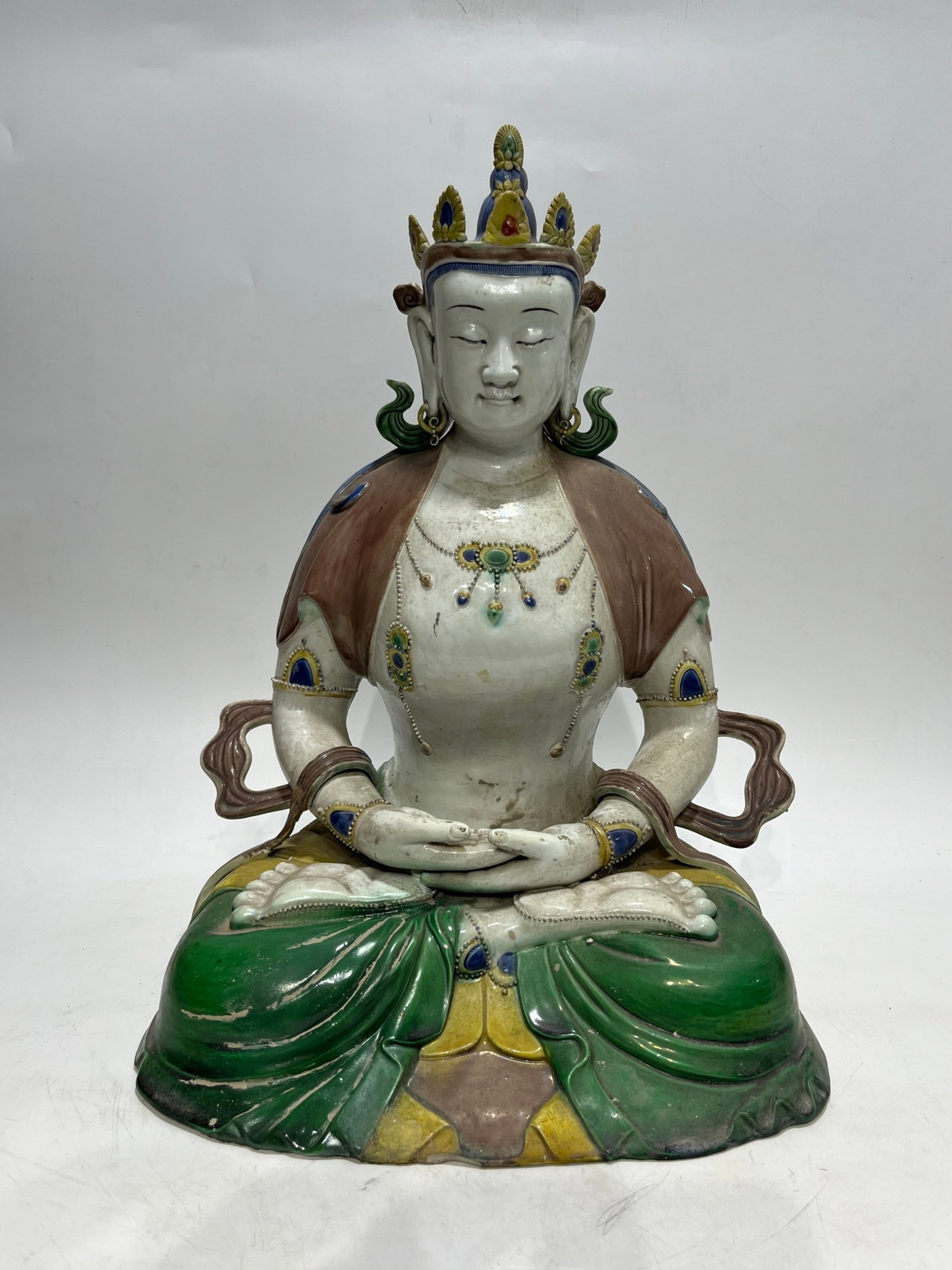 A Solemn Biscuit Buddha Statue (1 of 11)