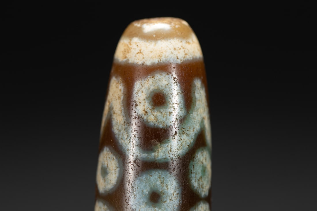 An Exquisite Dzi Bead Pendant - 6