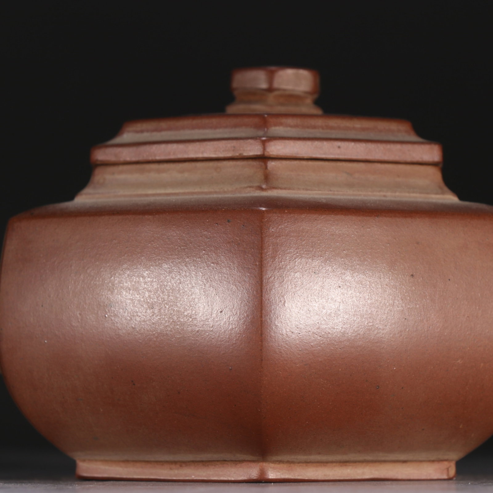 A Rare Purple Sands Loop-Handled Pot - 2