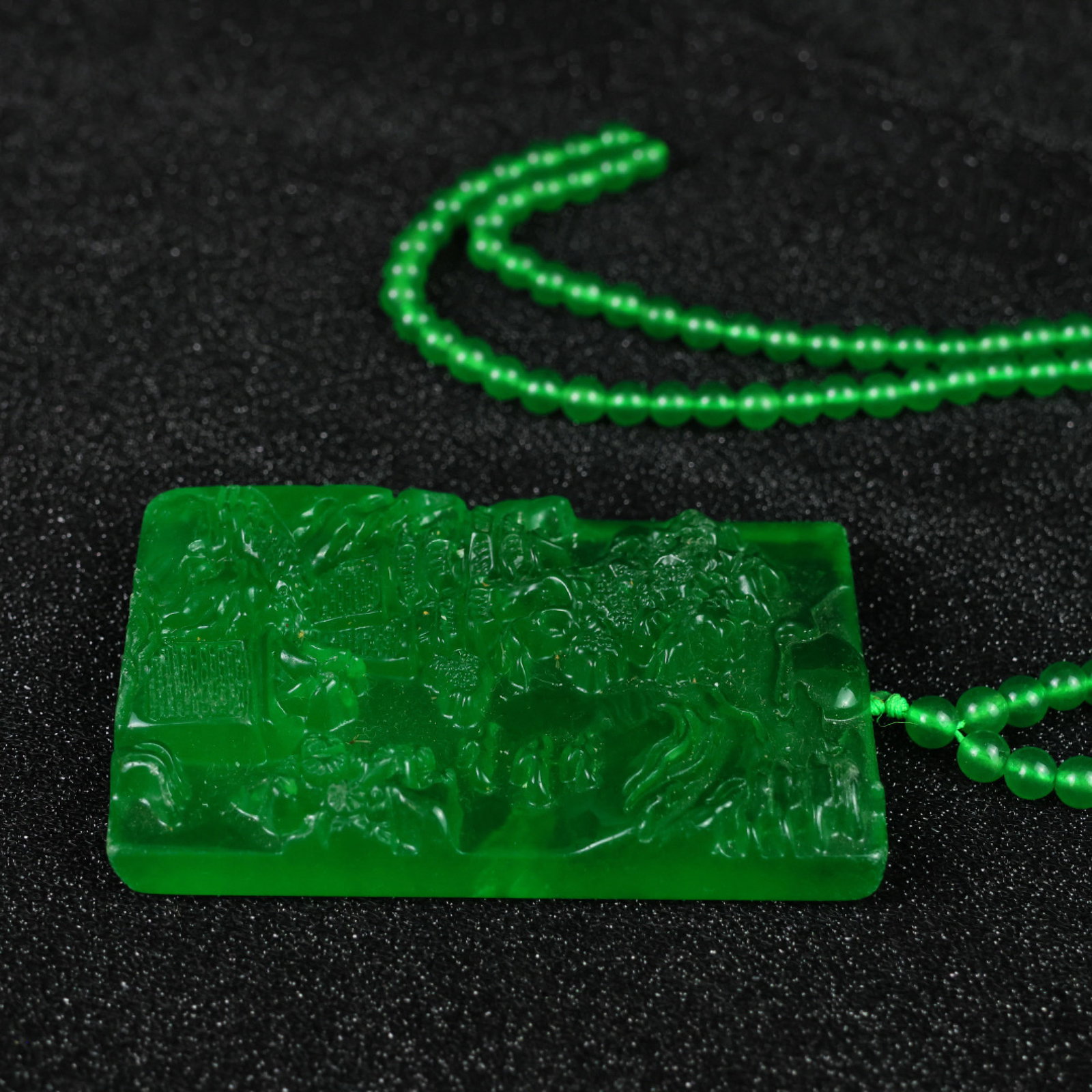 An Exquisite Landscape Pattern Pendant - 7