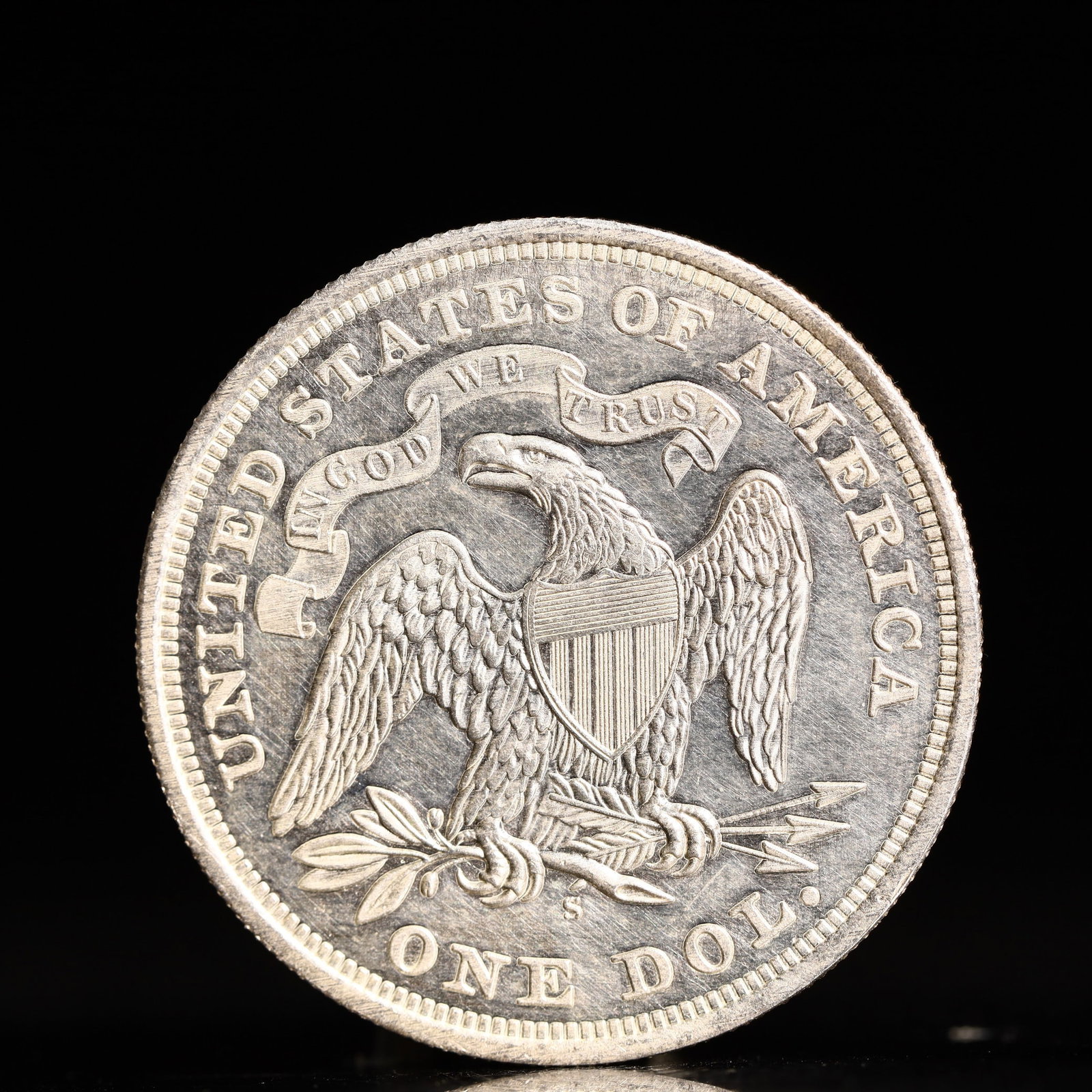 USA One Dollar 1870 Coin - 2