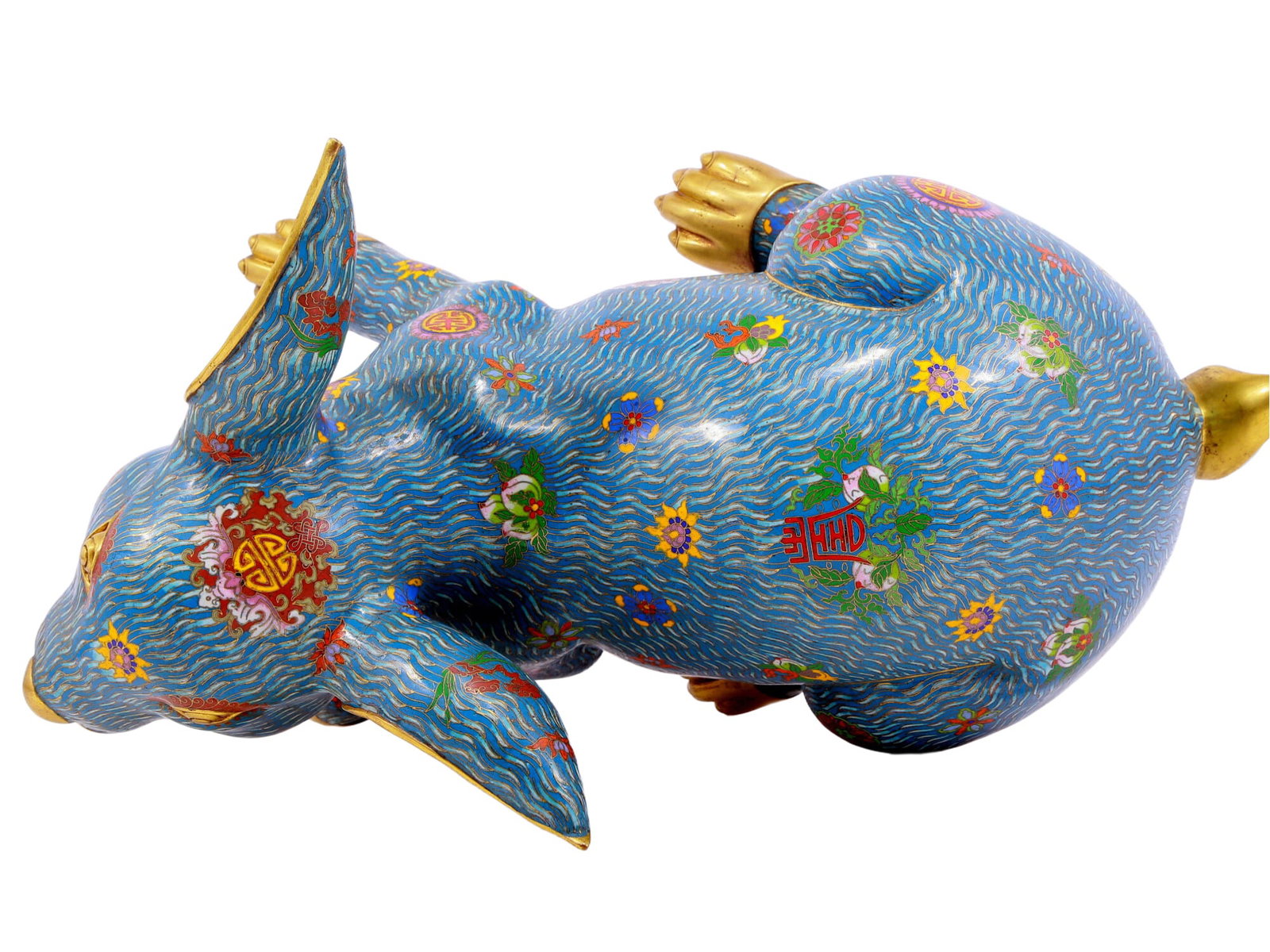 An exquisite cloisonn?? mouse ornament - 7