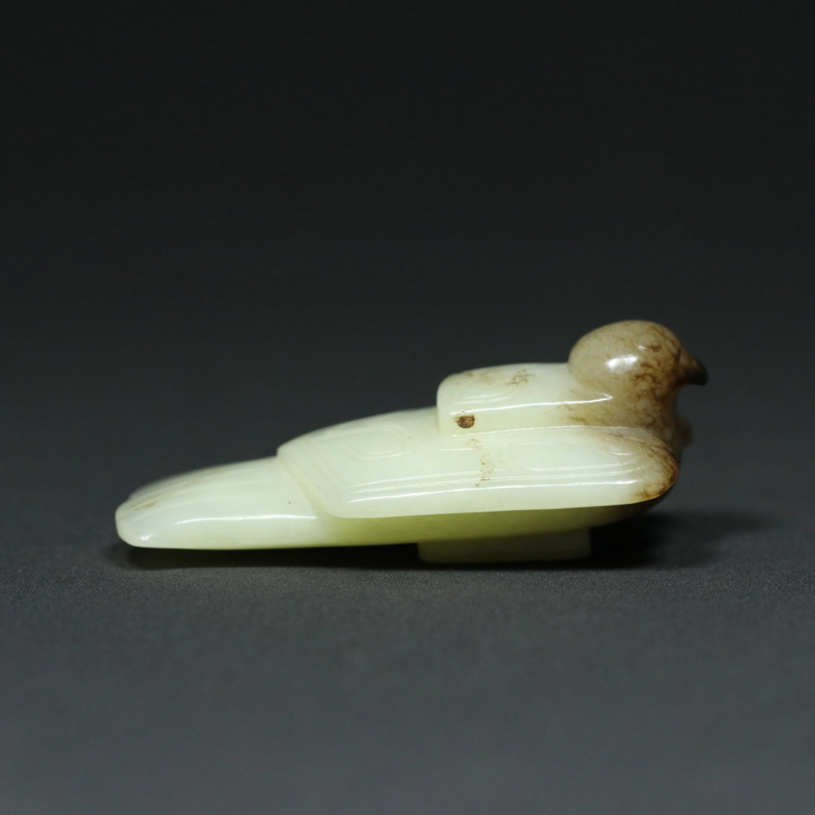 An Exquisite White Jade Bird Pendant - 3