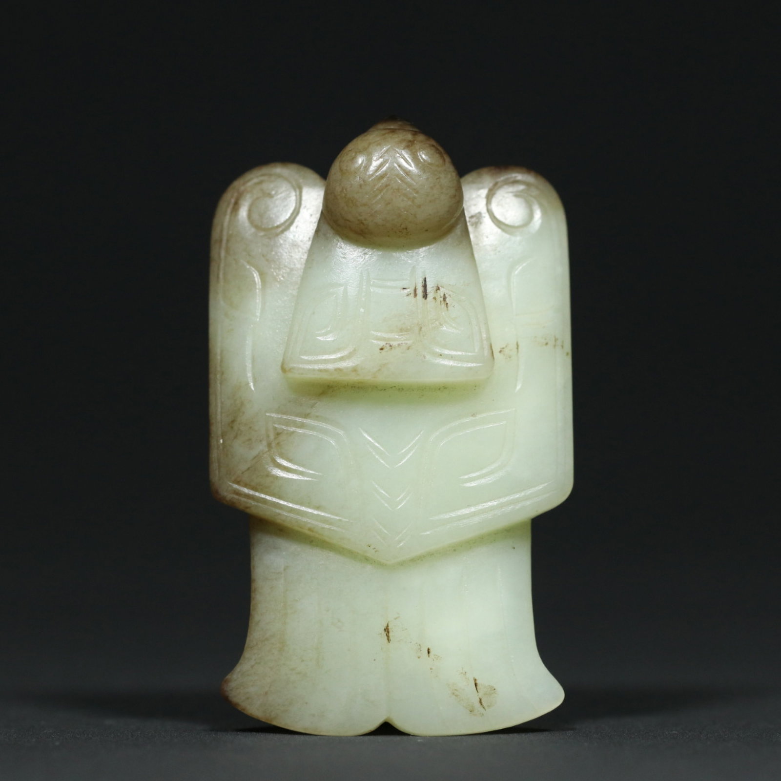 An Exquisite White Jade Bird Pendant - 4