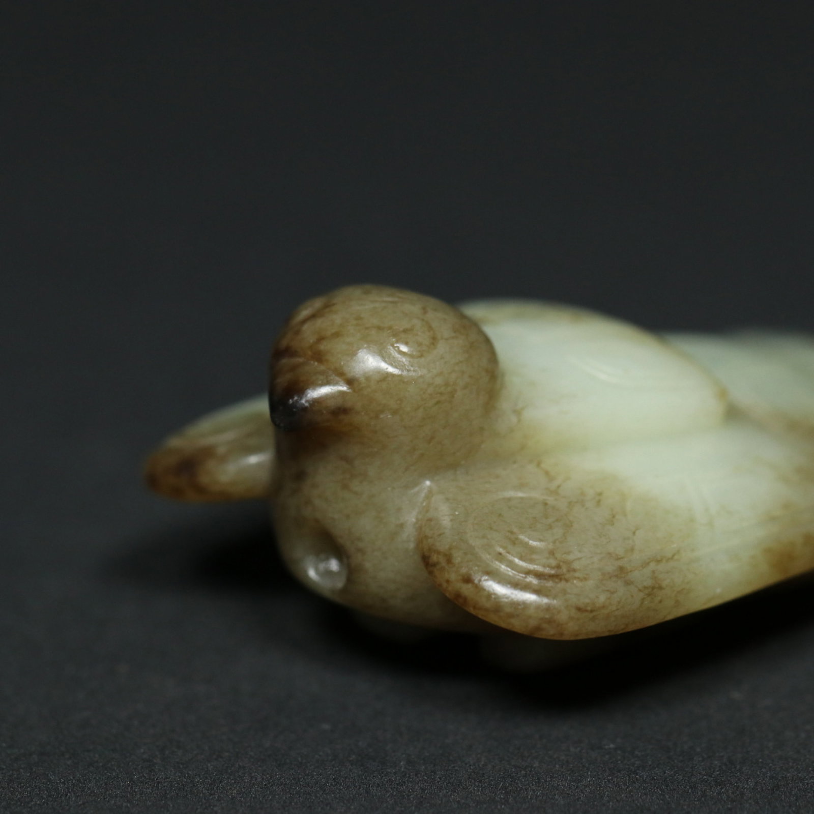 An Exquisite White Jade Bird Pendant - 5