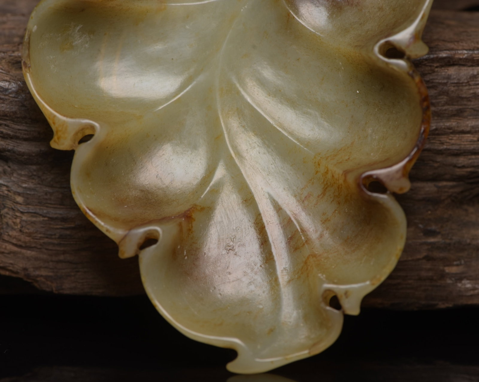 An Exquisite White Jade Brush Washer - 7