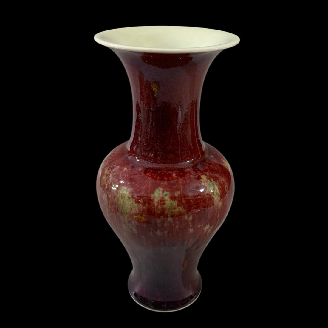 An Exquisite Ji Red Glazed Vase (1 of 6)