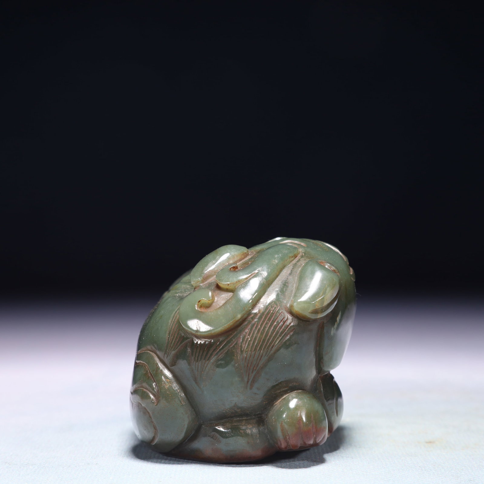 An Exquisite Jasper Unicorn Ornament - 3