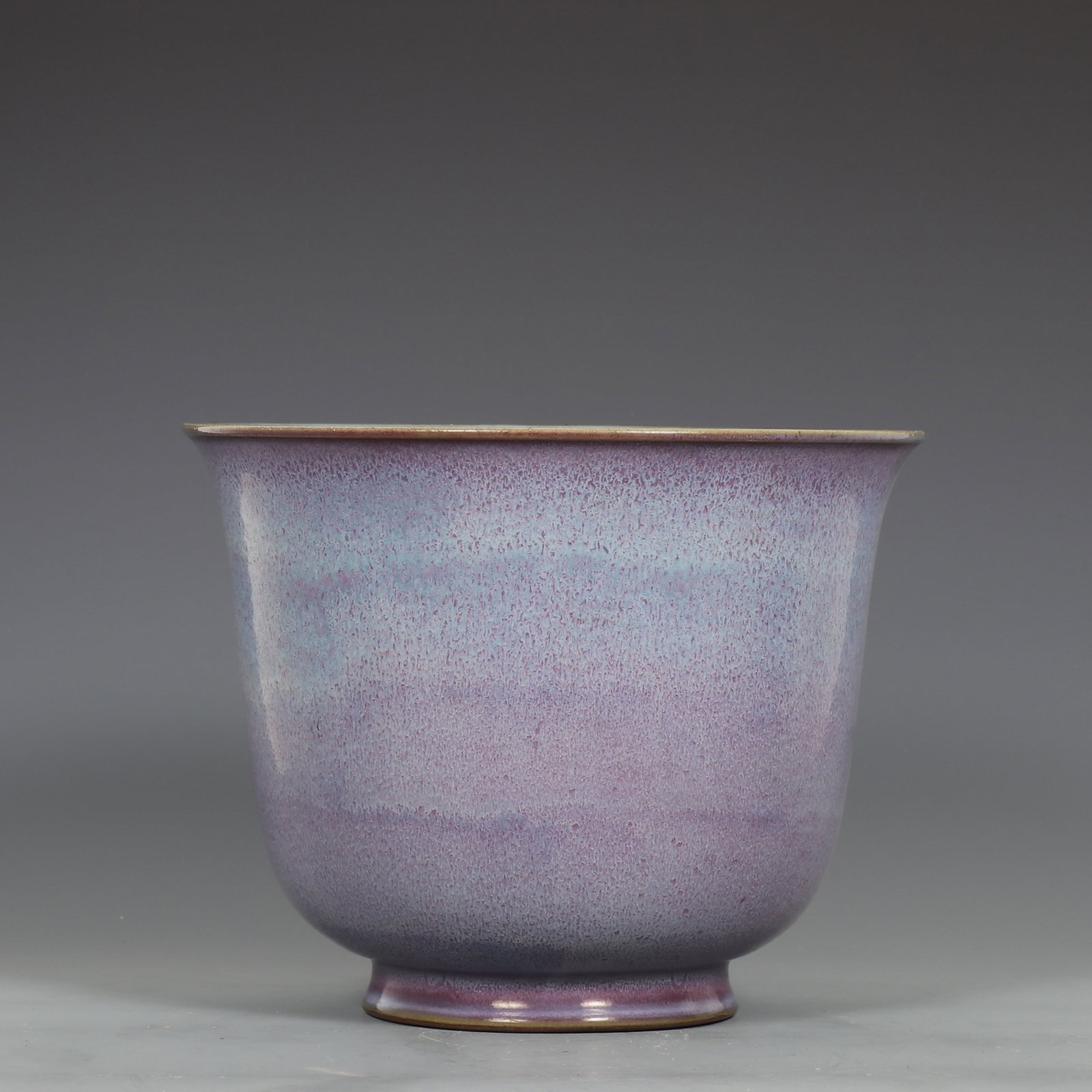 An Exquisite Jun yao Purple Glazed Flowerpot (1 of 9)