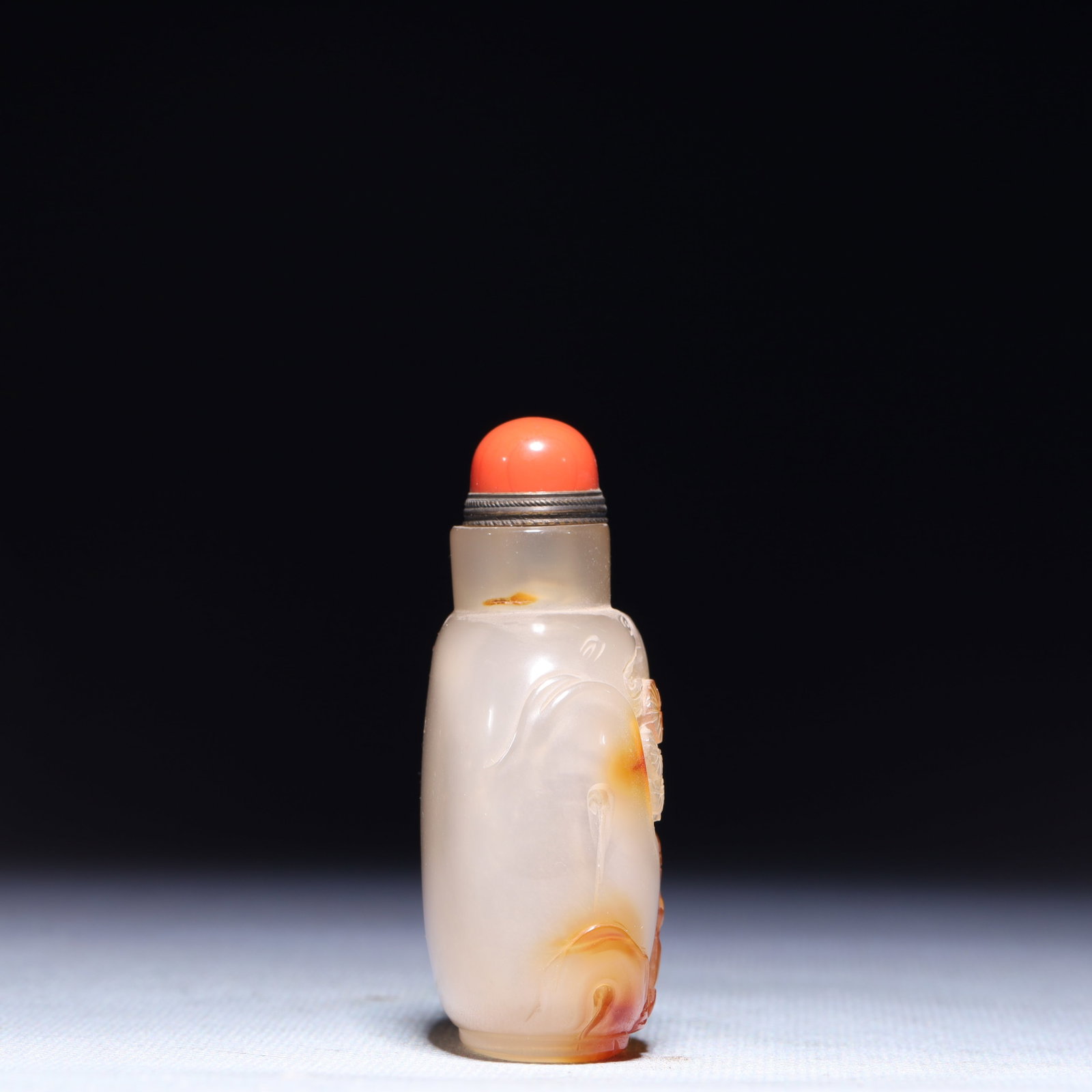 An Exquisite Agate Figure Pattern Snuff Bottle - 5