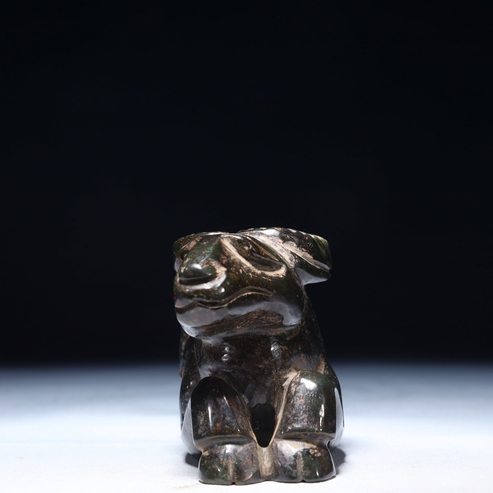 An Exquisite Jasper Sheep Ornament - 5