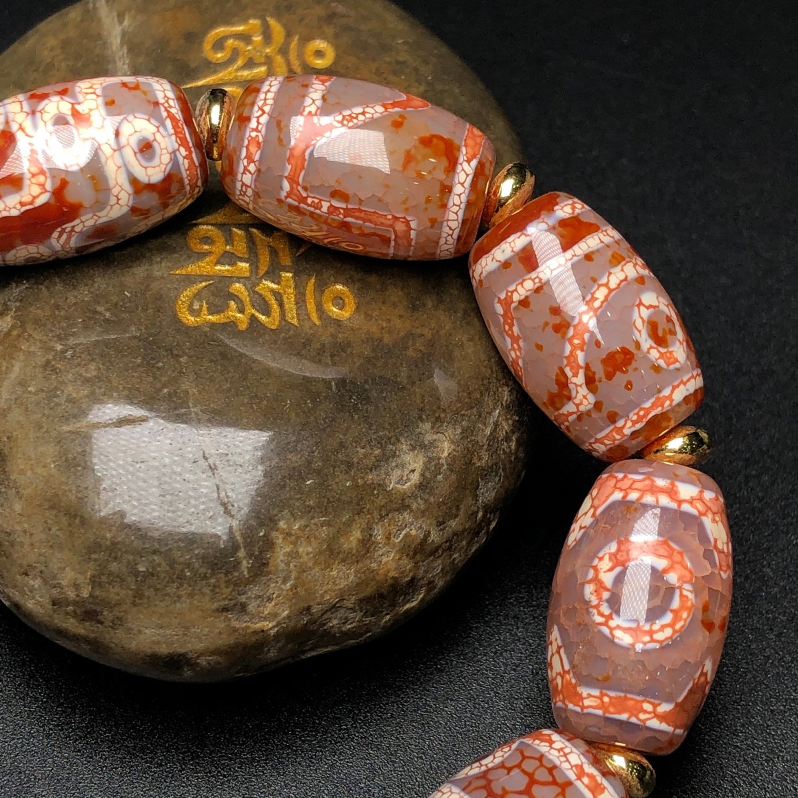 A Precious Dzi Bead Bracelets - 6