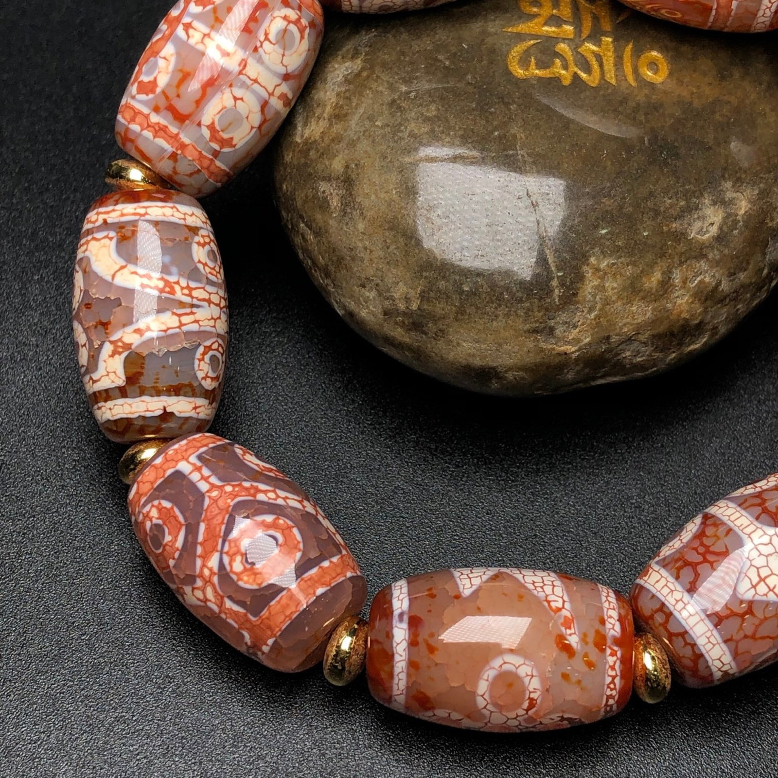 A Precious Dzi Bead Bracelets - 7